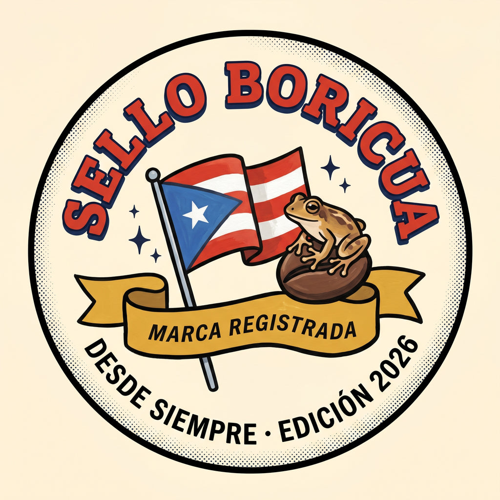 SELLO BORICUA — design