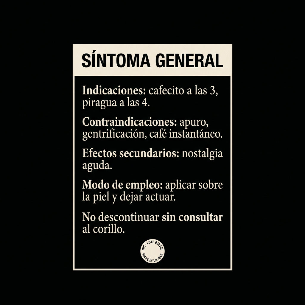 SÍNTOMA GENERAL — design