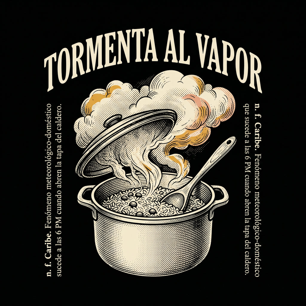 TORMENTA AL VAPOR — design