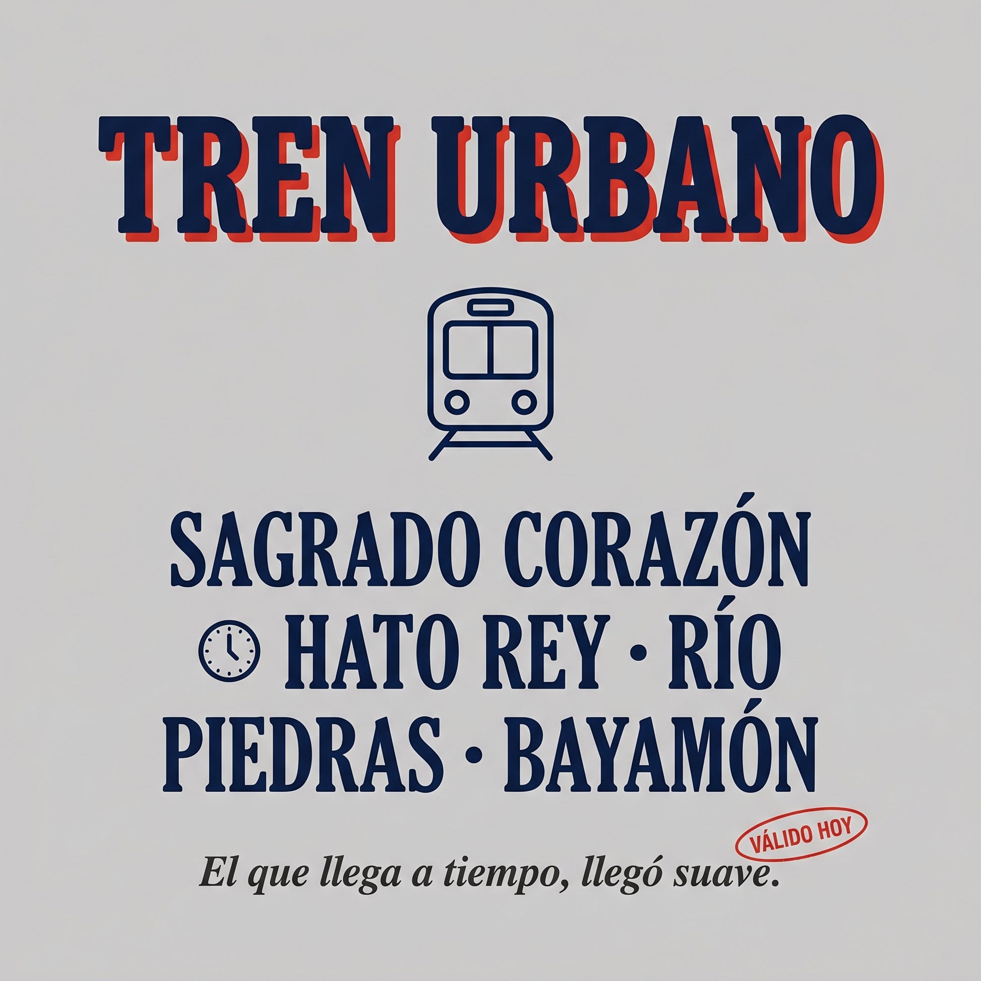 TREN URBANO — design