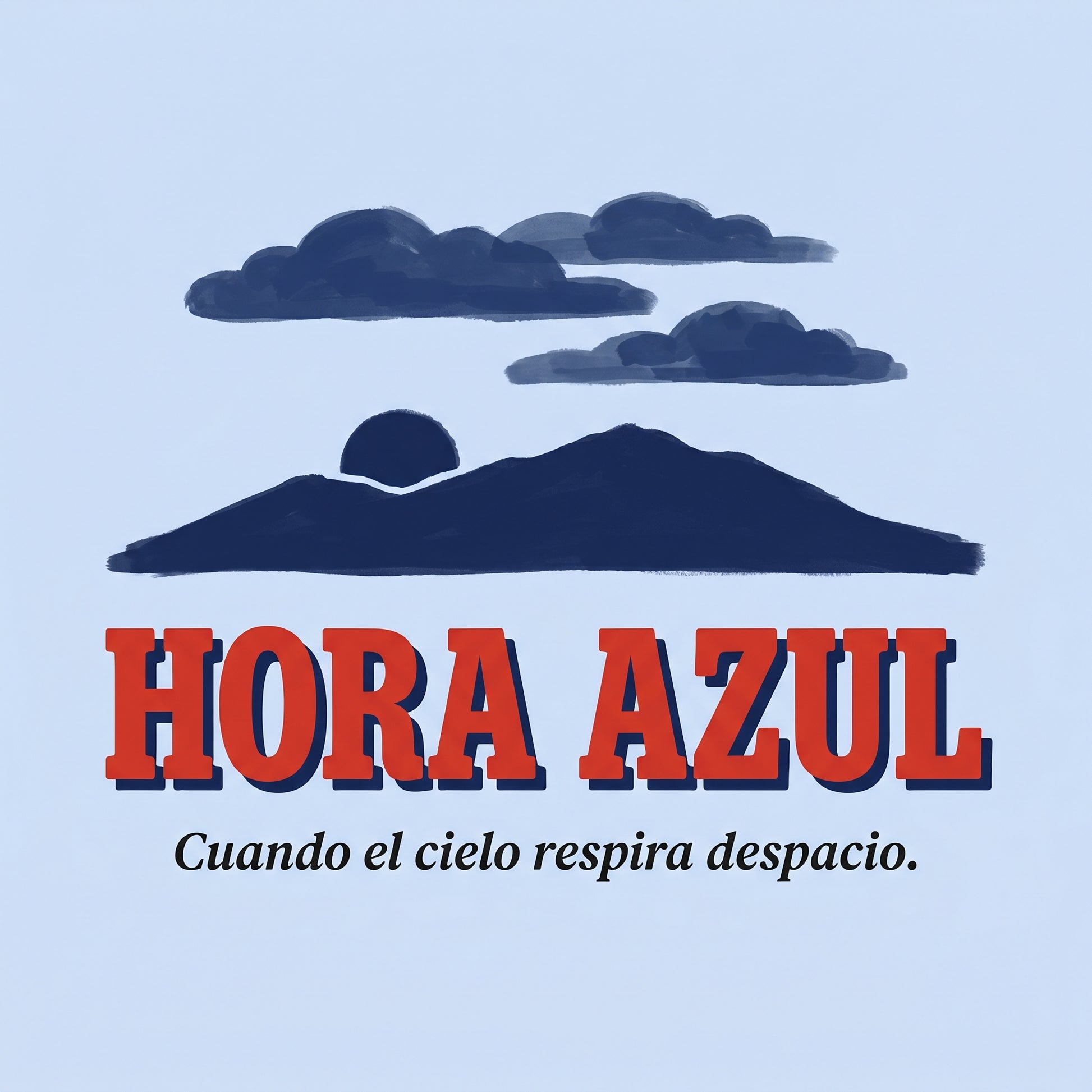 HORA AZUL — design