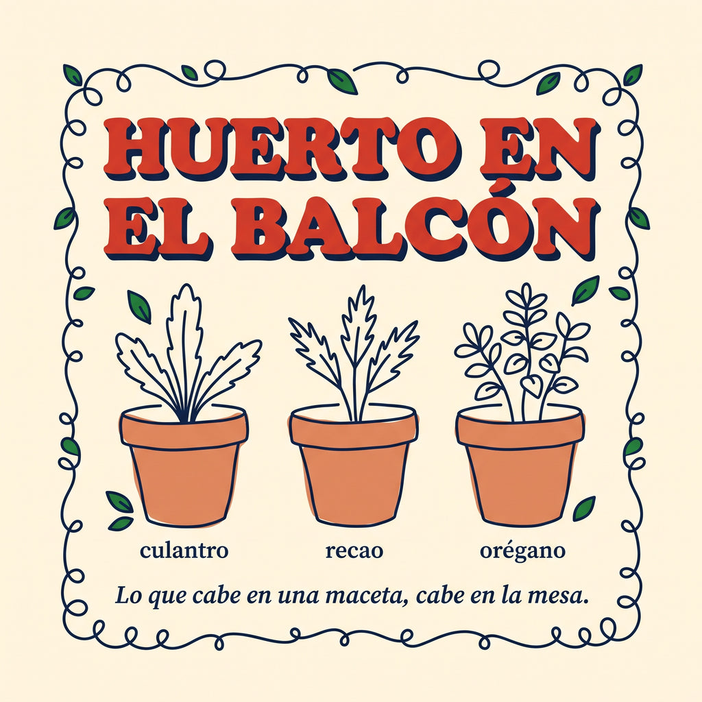 HUERTO EN EL BALCÓN — design