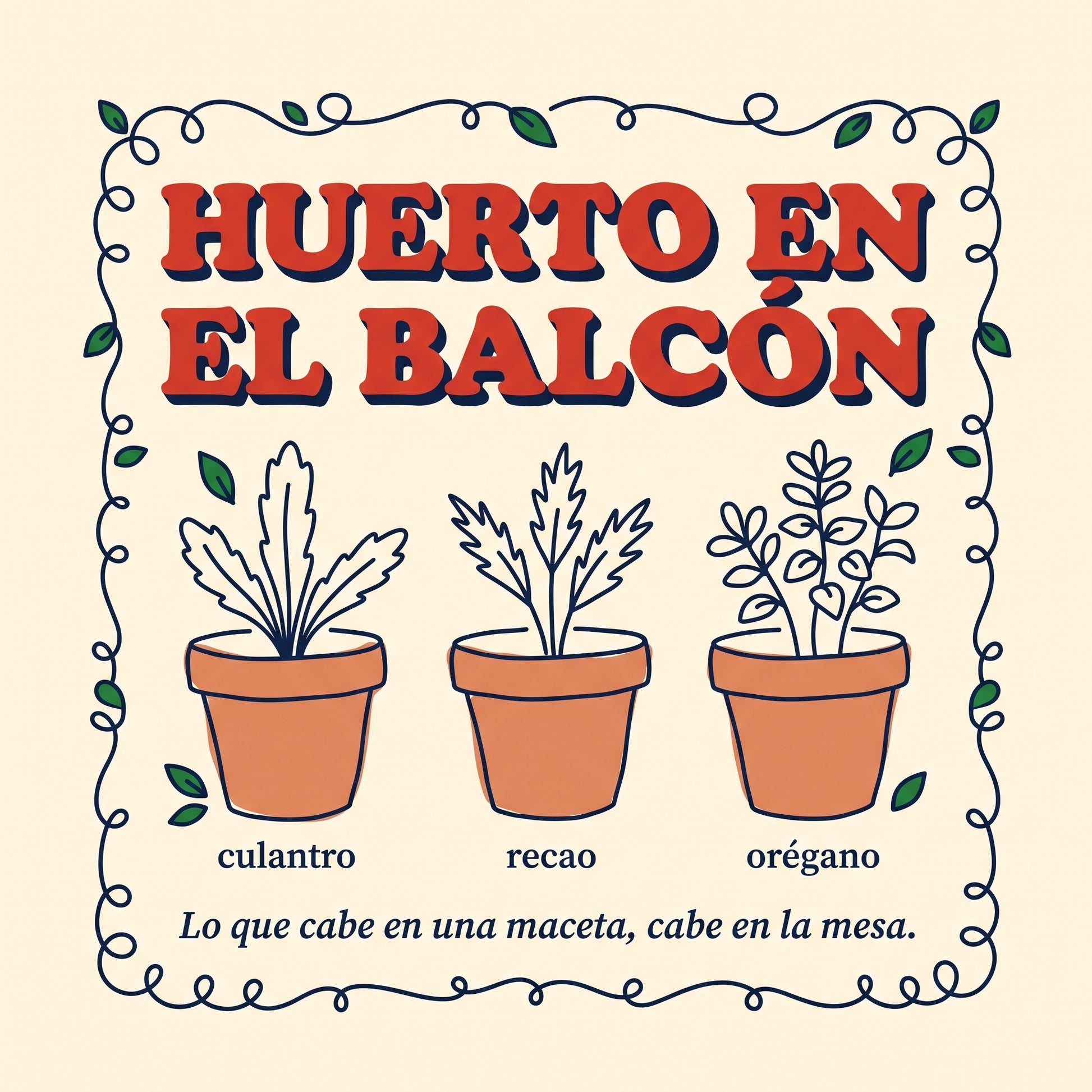 HUERTO EN EL BALCÓN — design