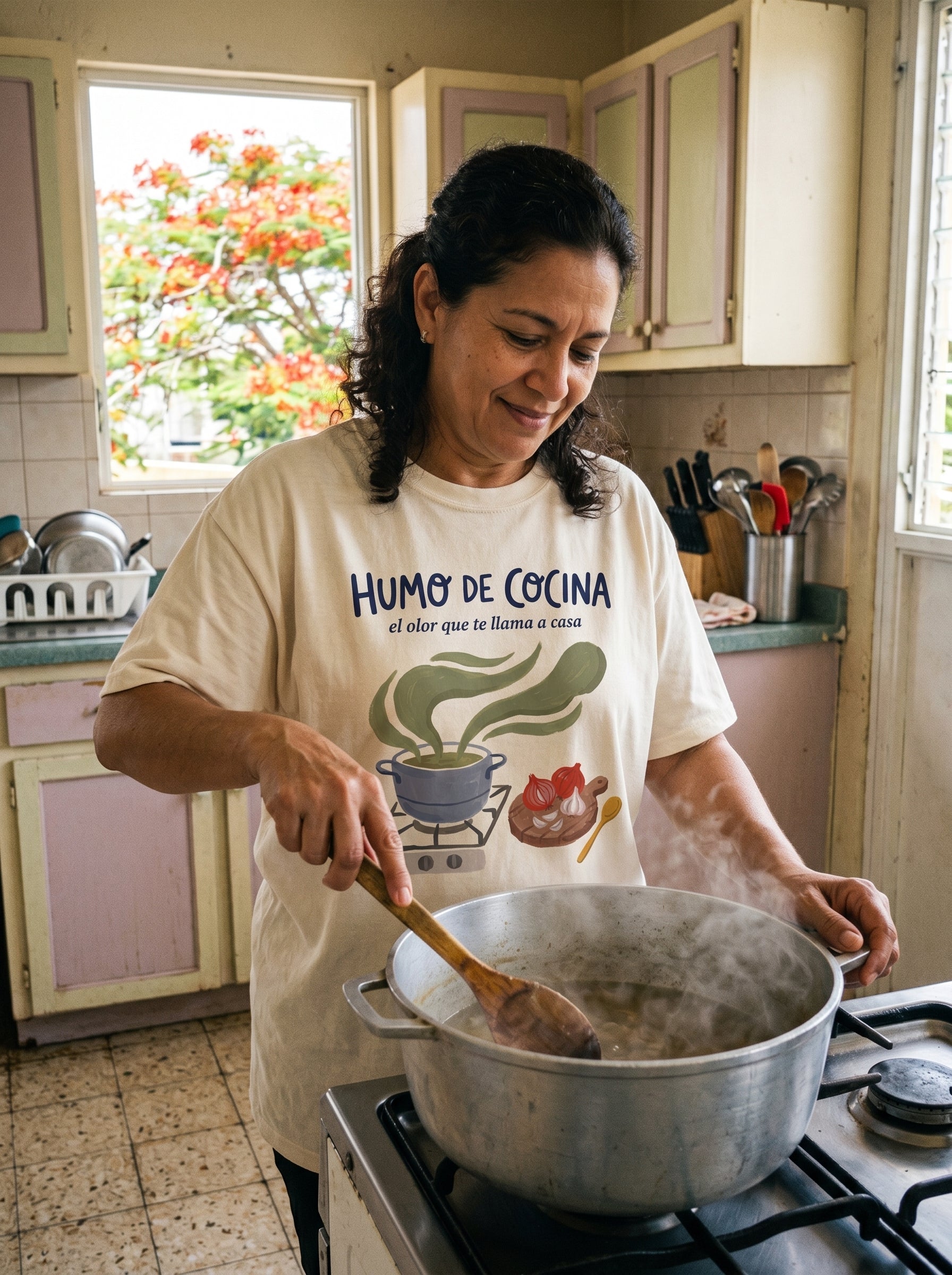 HUMO DE COCINA — on model