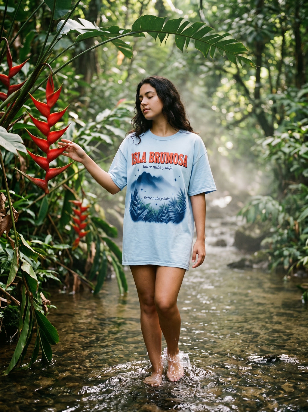 ISLA BRUMOSA — model mockup
