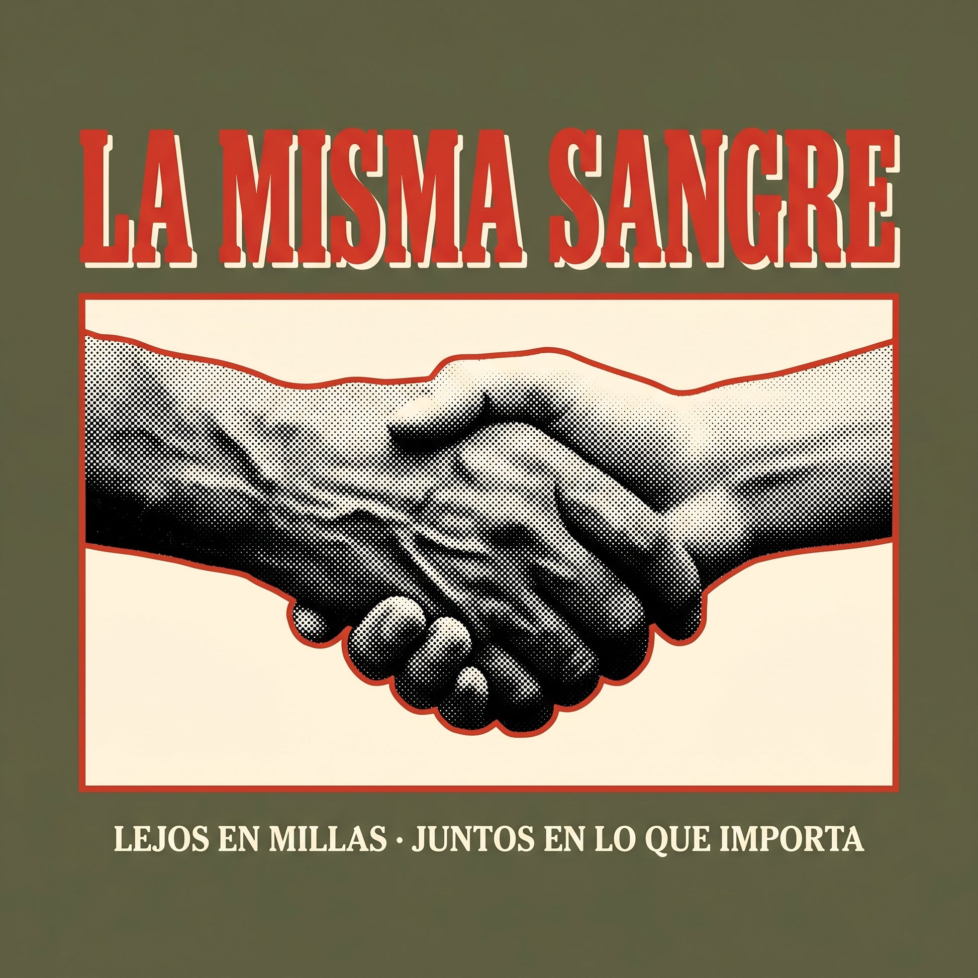 LA MISMA SANGRE — design