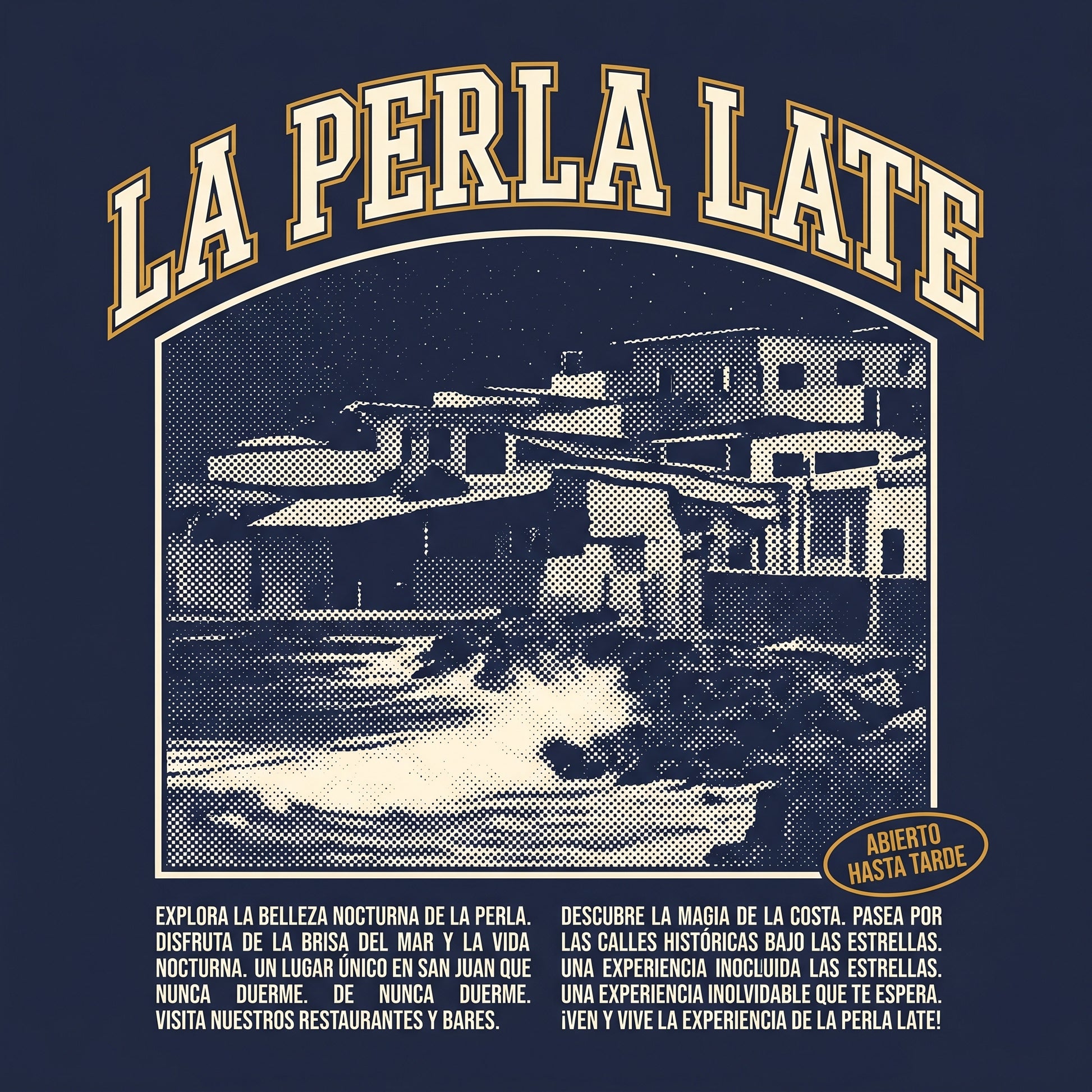 LA PERLA LATE — design graphic