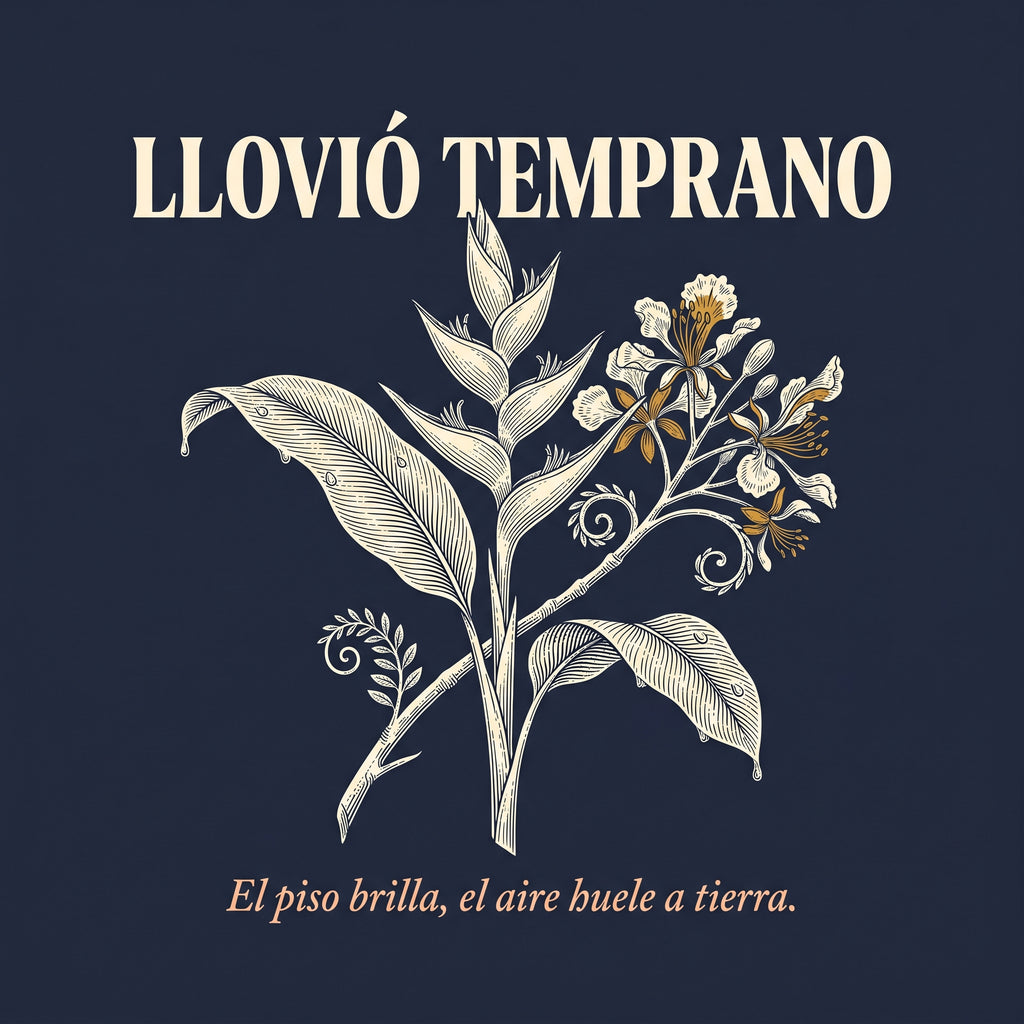 LLOVIÓ TEMPRANO