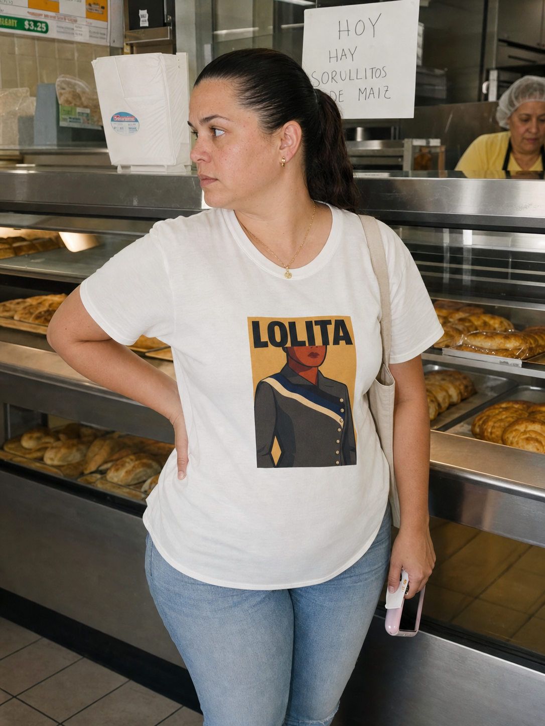 LOLITA T-Shirt Design lifestyle photo