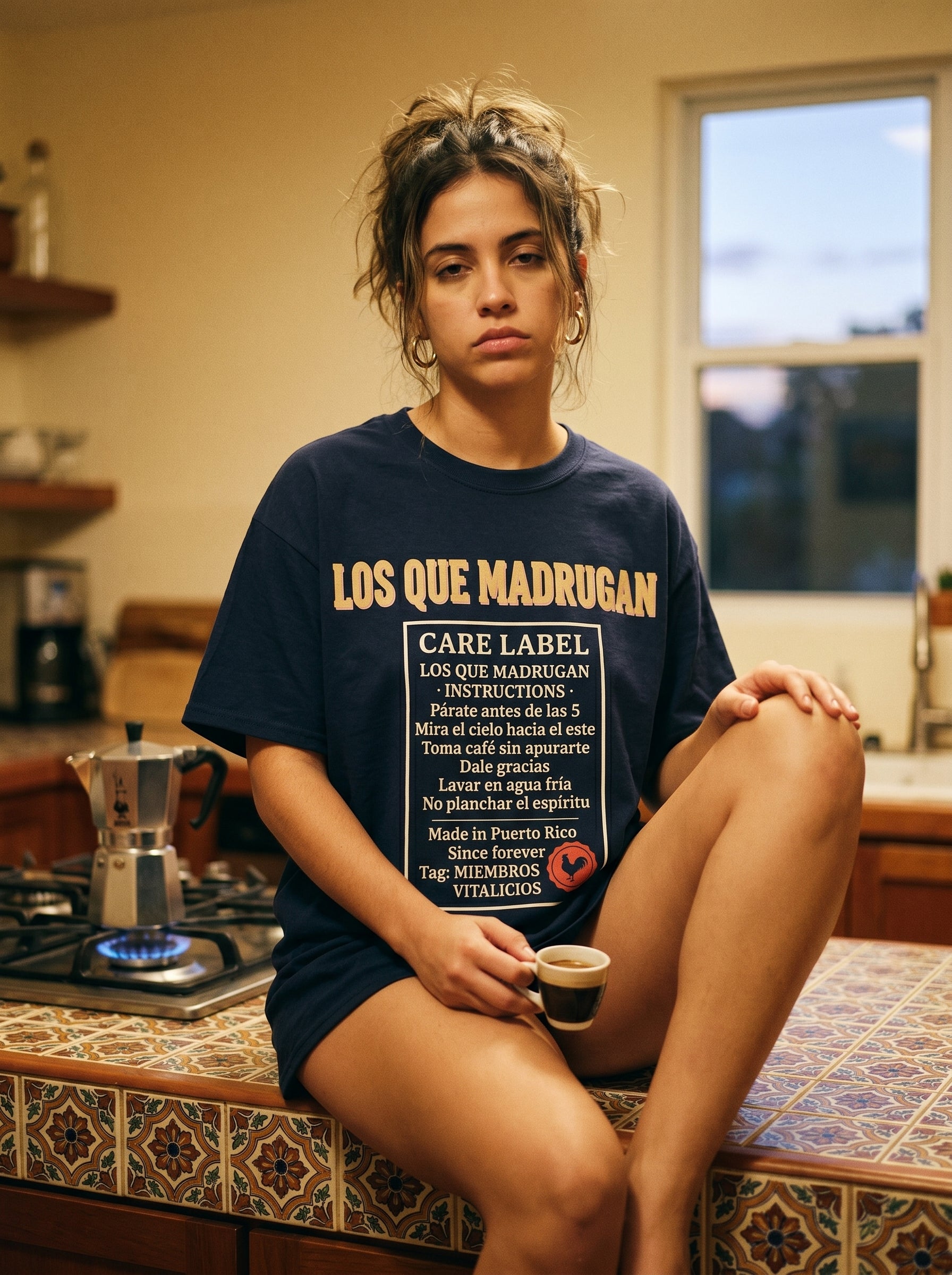 LOS QUE MADRUGAN — on model