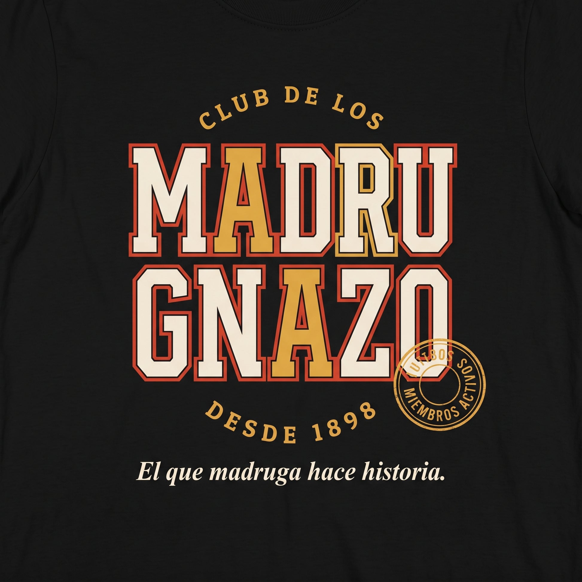 MADRUGONAZO — design