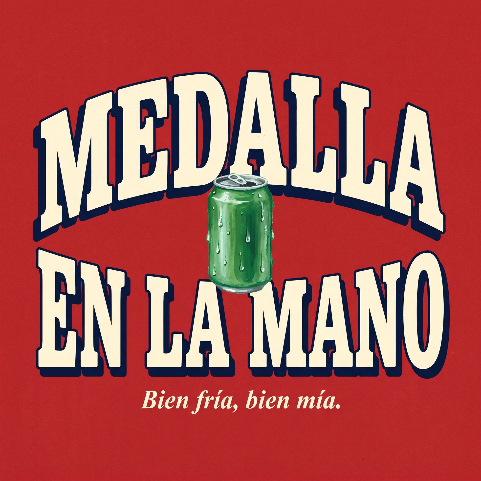MEDALLA EN LA MANO — design