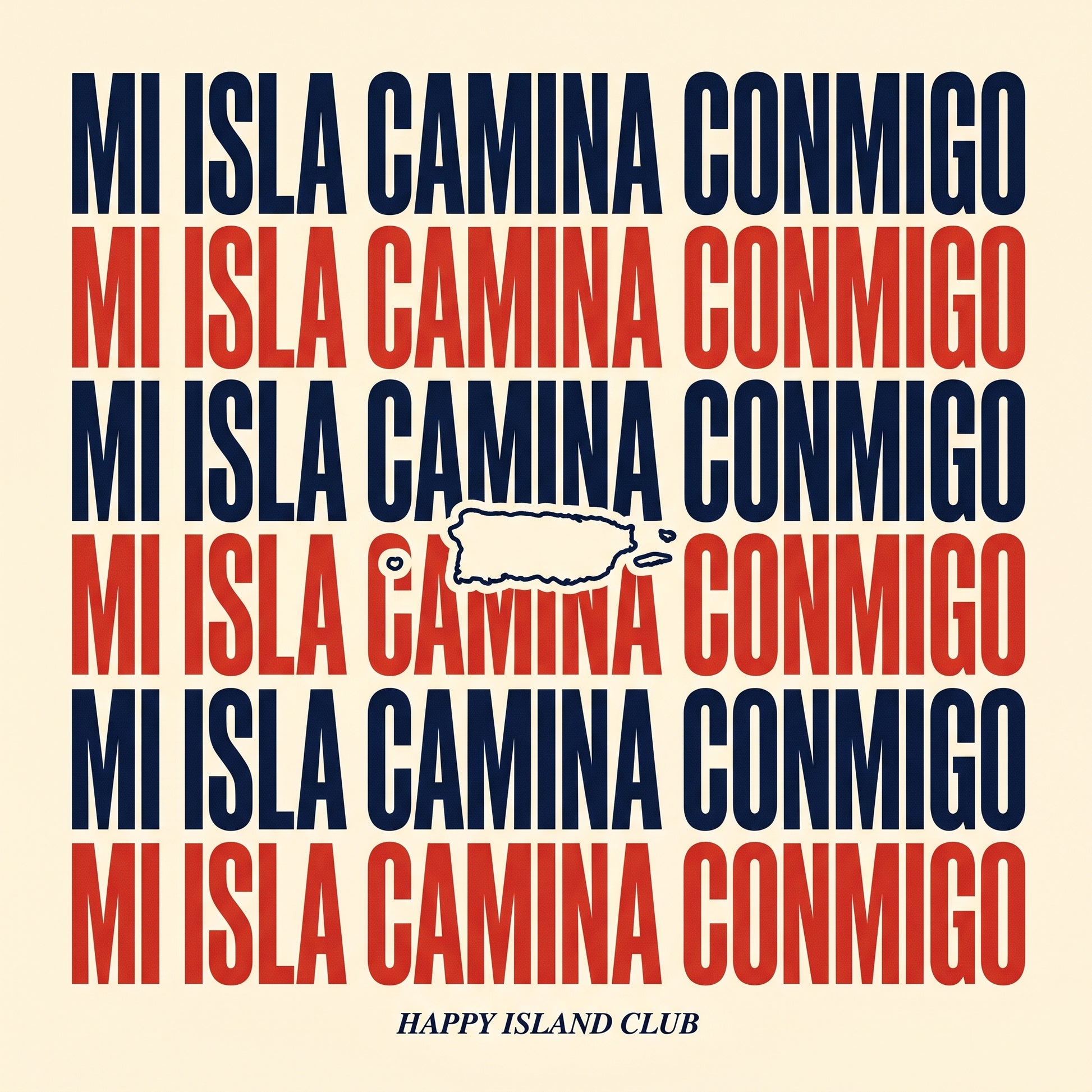 MI ISLA CAMINA CONMIGO — design