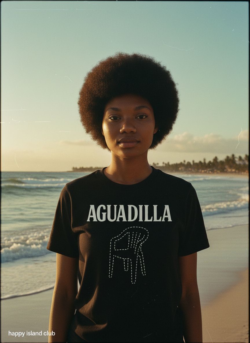 AGUADILLA Chair T-Shirt - El que se va pa' Aguadila pierde su silla