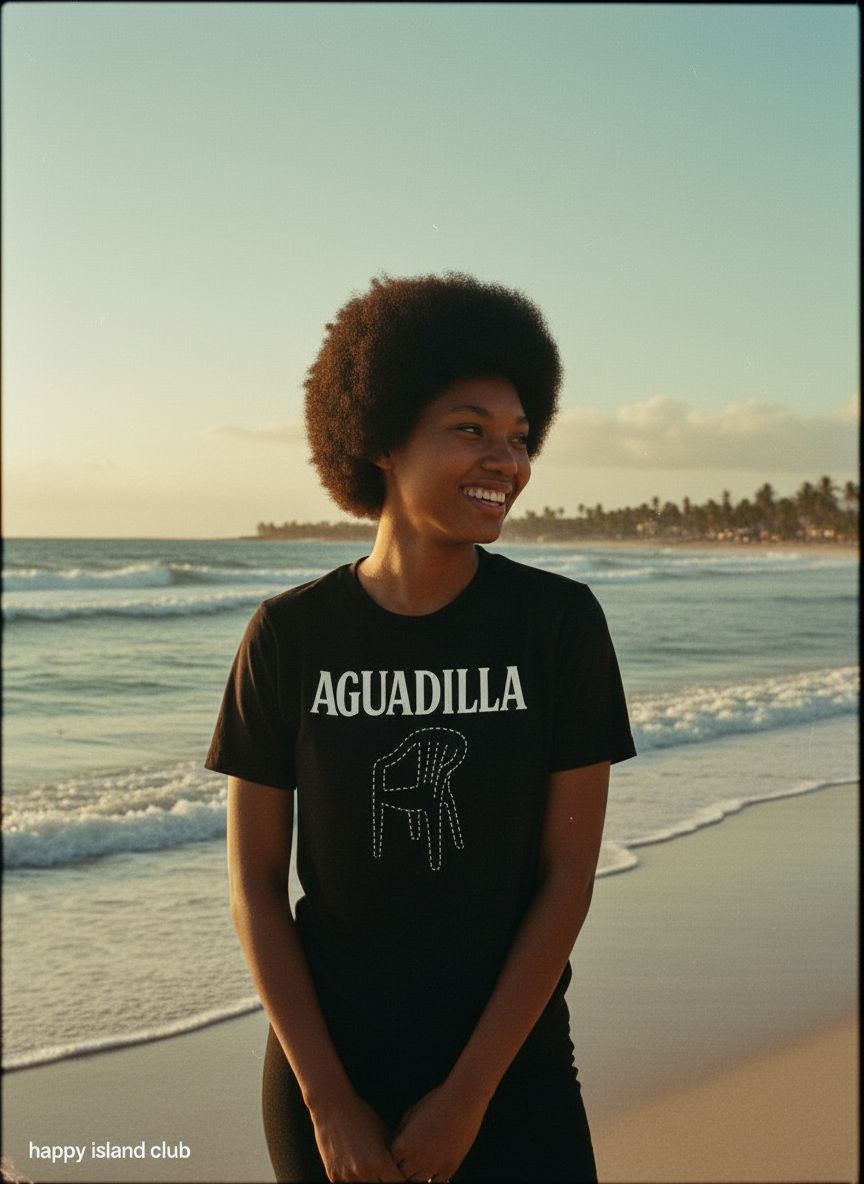 AGUADILLA Chair T-Shirt - El que se va pa' Aguadila pierde su silla