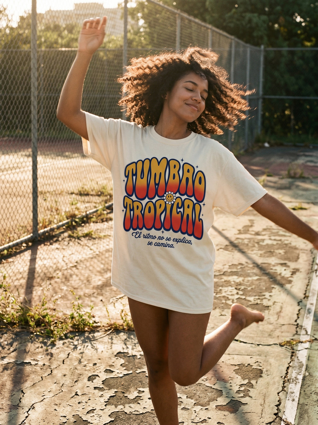 TUMBAO TROPICAL model mockup