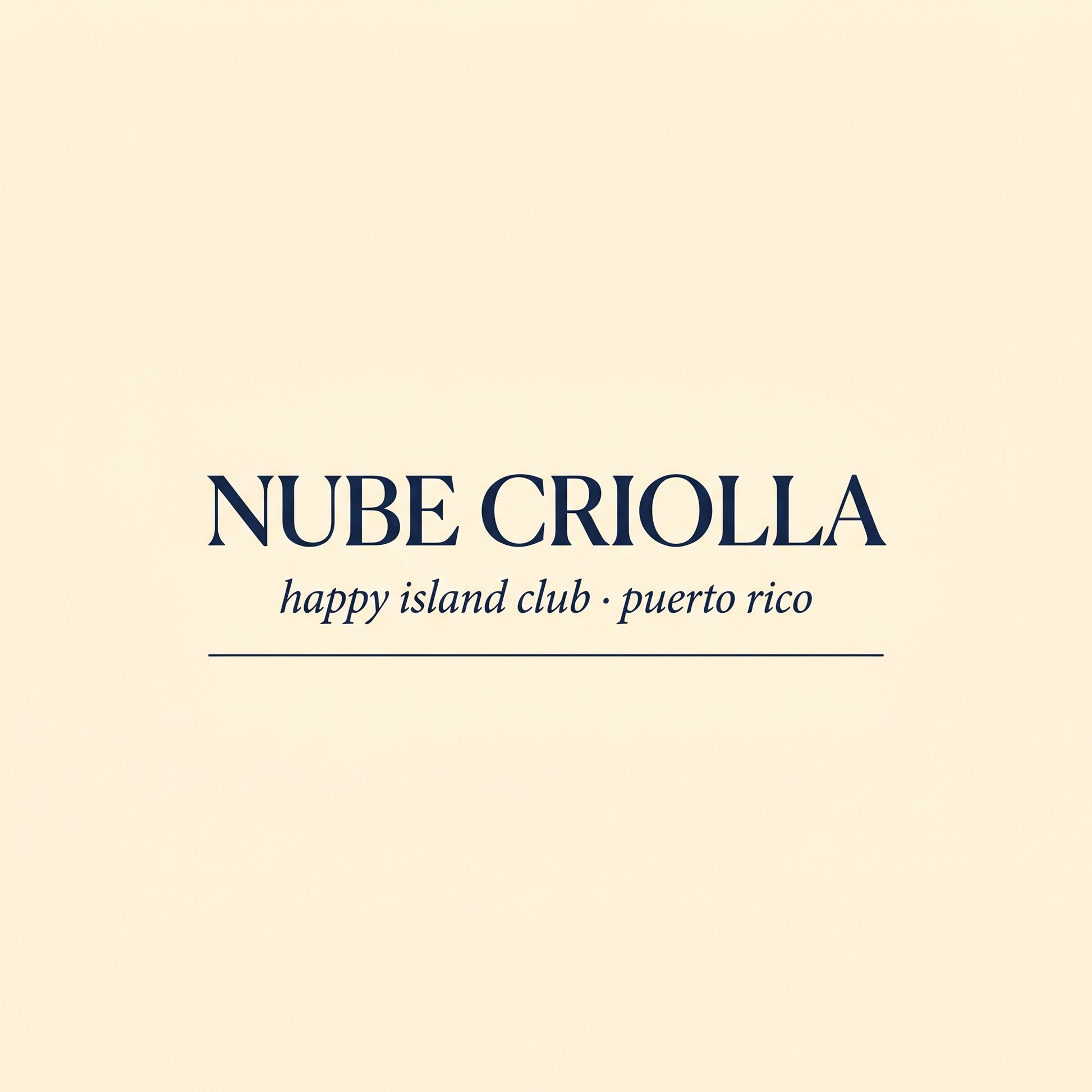 NUBE CRIOLLA — design