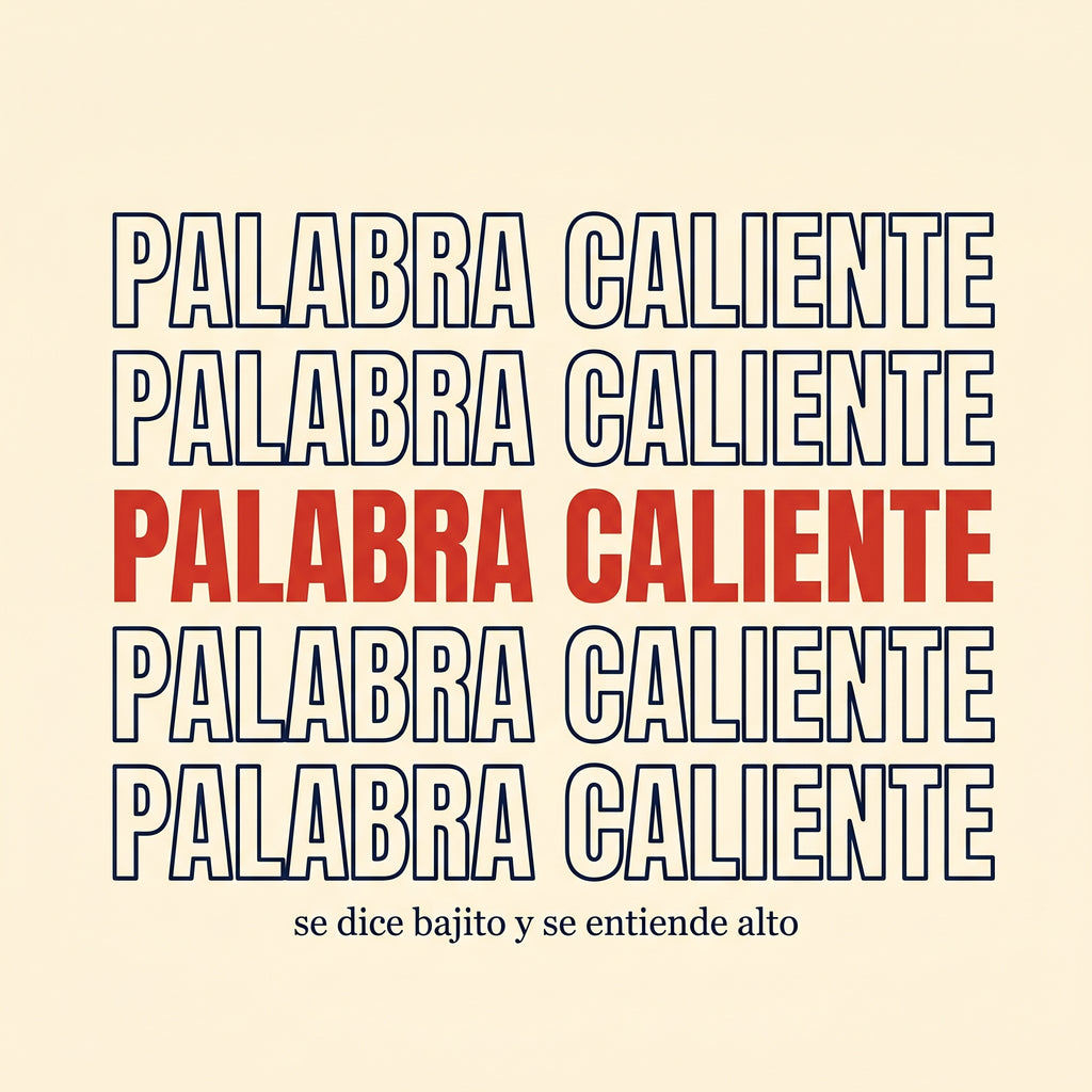 PALABRA CALIENTE — design