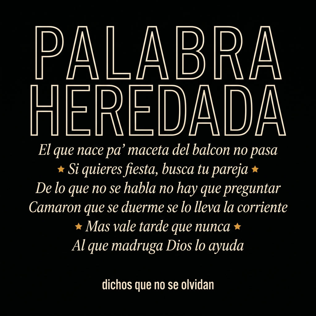 PALABRA HEREDADA — design