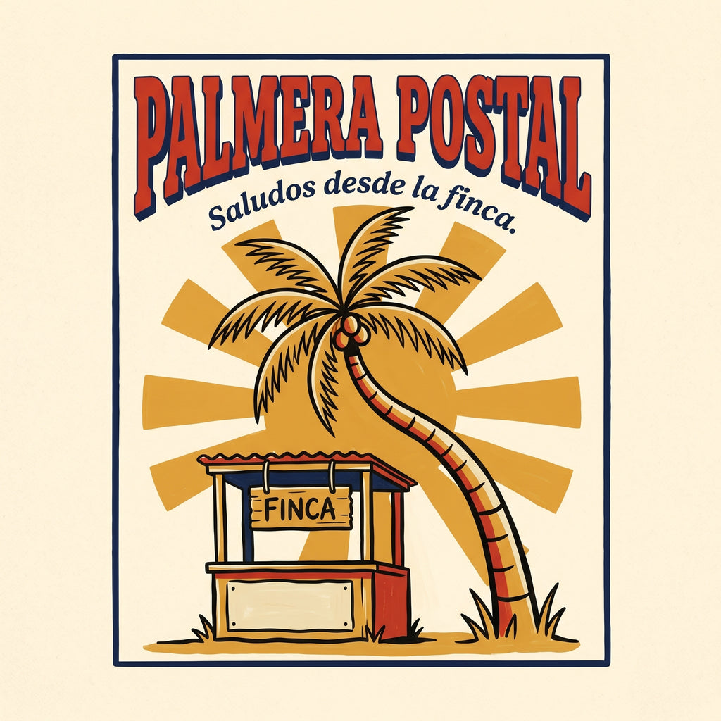PALMERA POSTAL — print