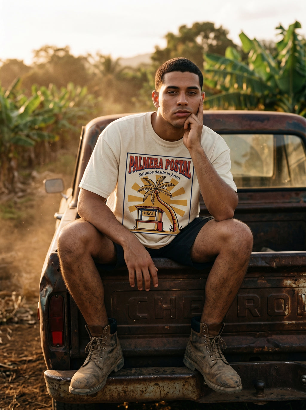 PALMERA POSTAL — worn