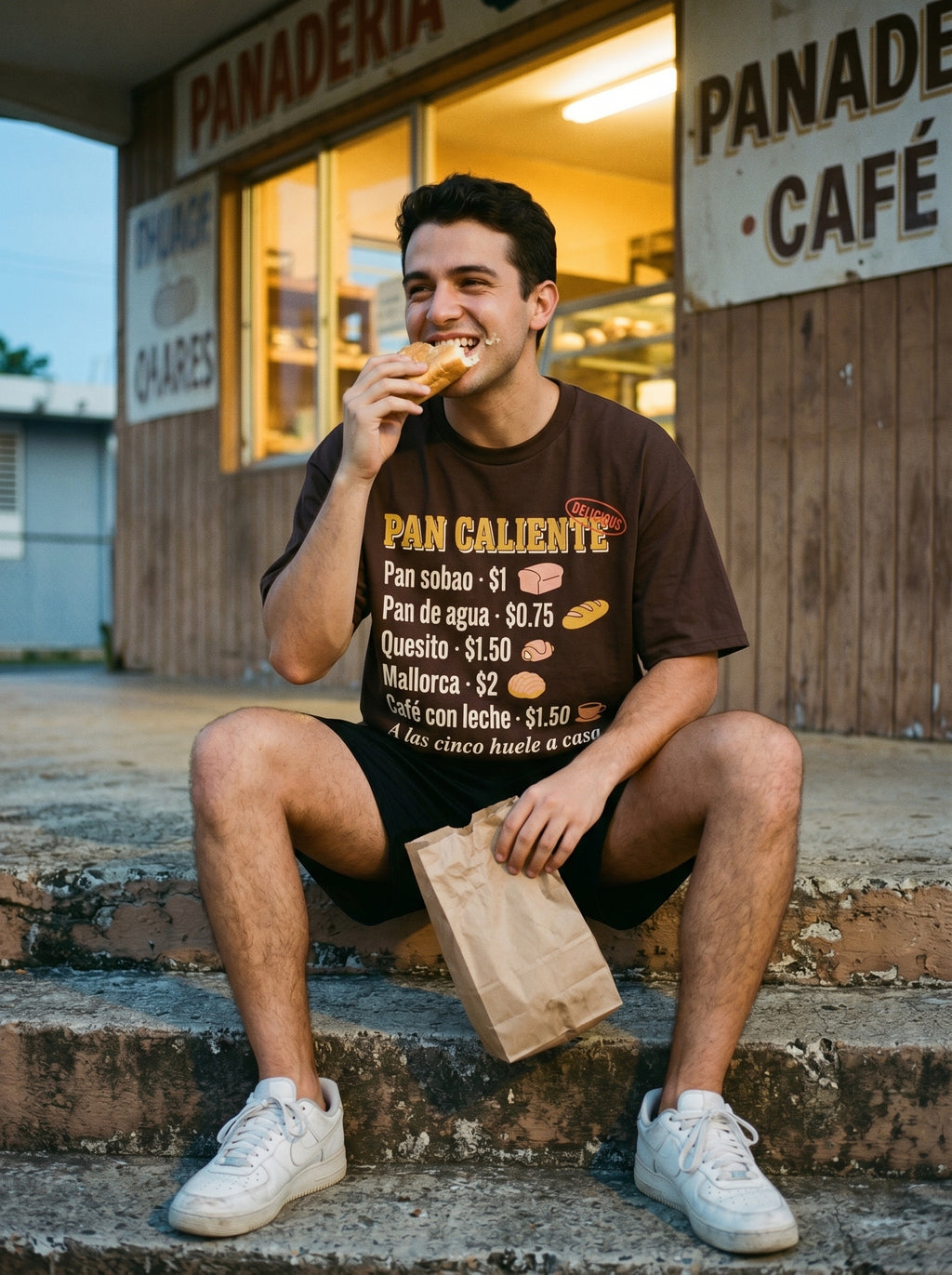 PAN CALIENTE — on model