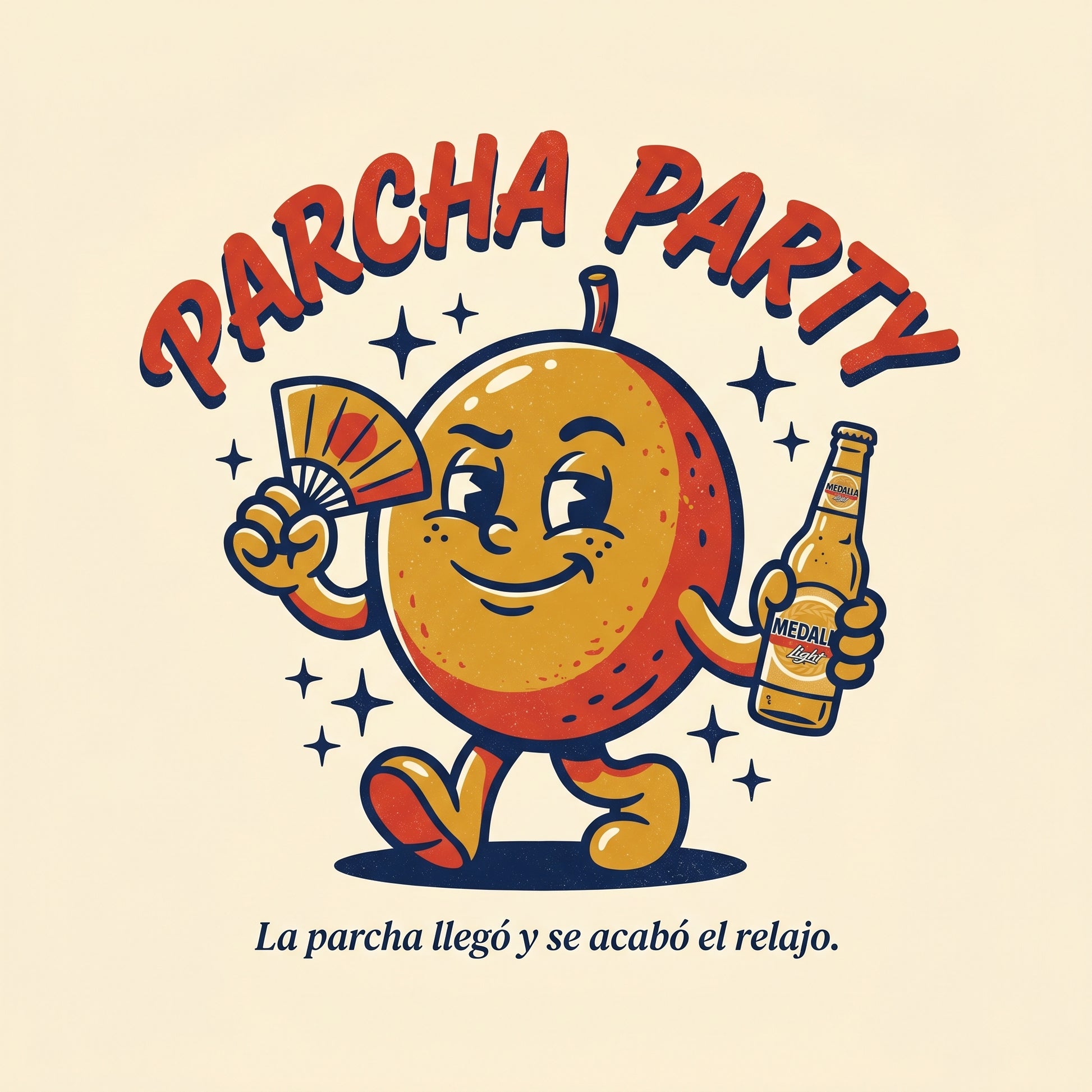 PARCHA PARTY — design graphic