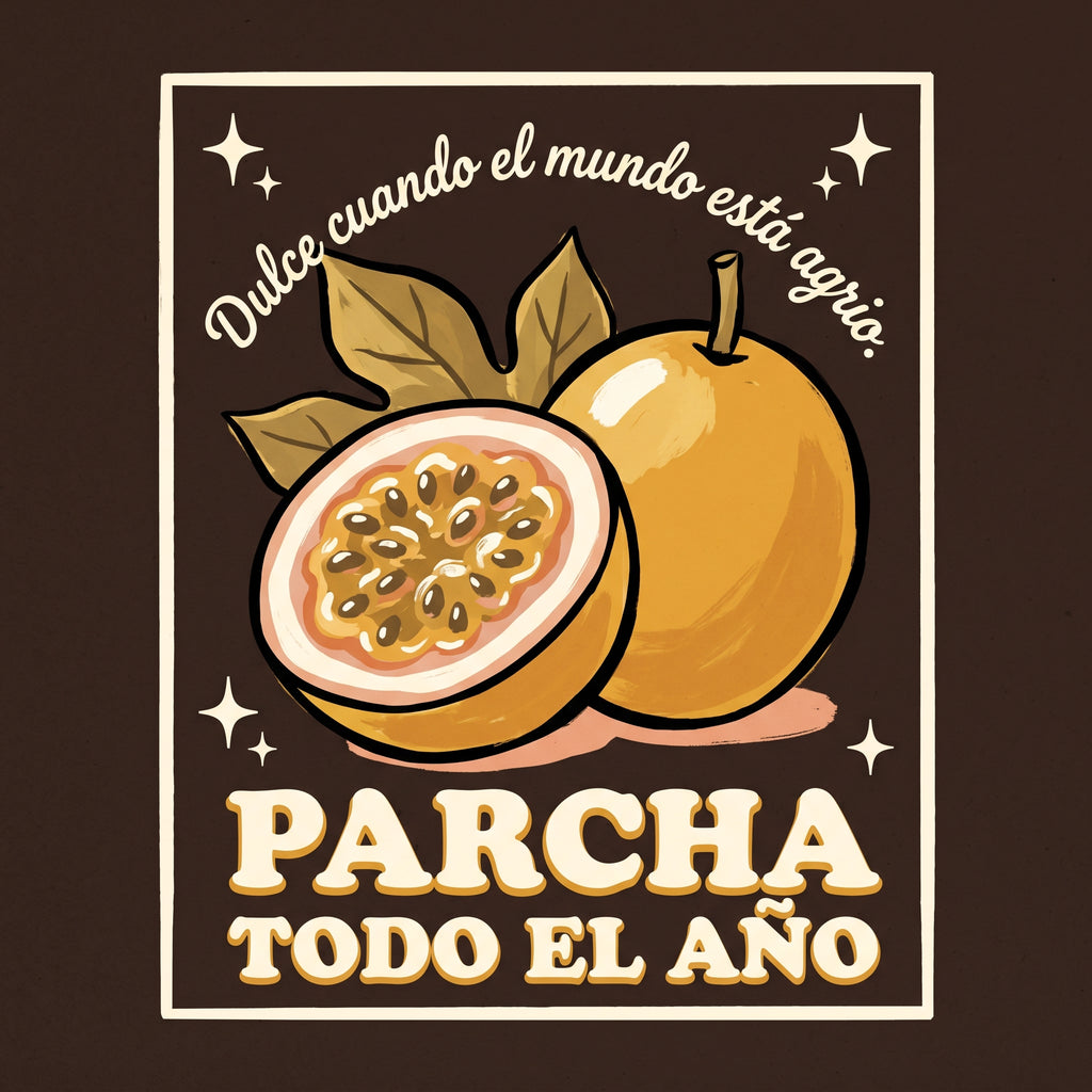 PARCHA TODO EL AÑO — design graphic