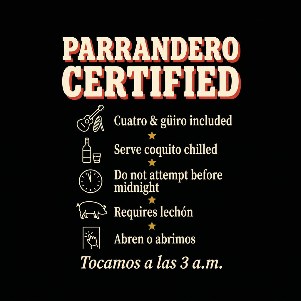 PARRANDERO CERTIFIED — design