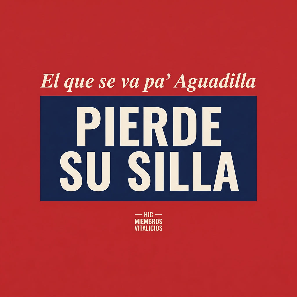PIERDE SU SILLA