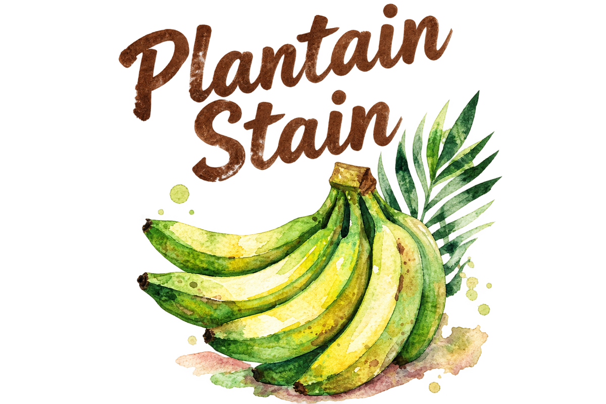 Plantain Stain standalone design