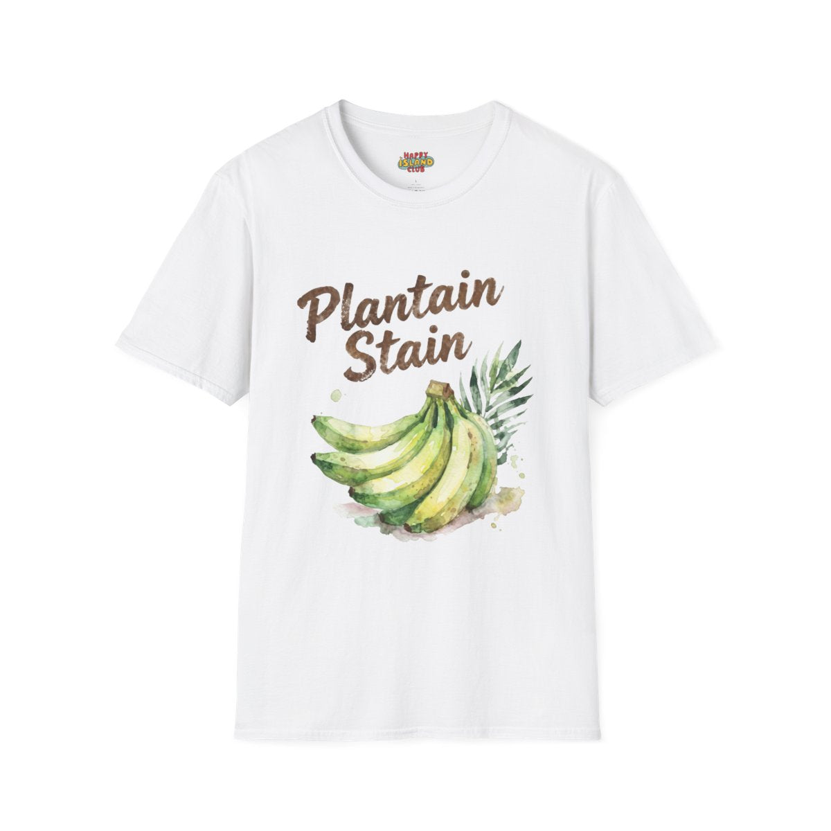 Front view of Plantain Stain on a clean background
