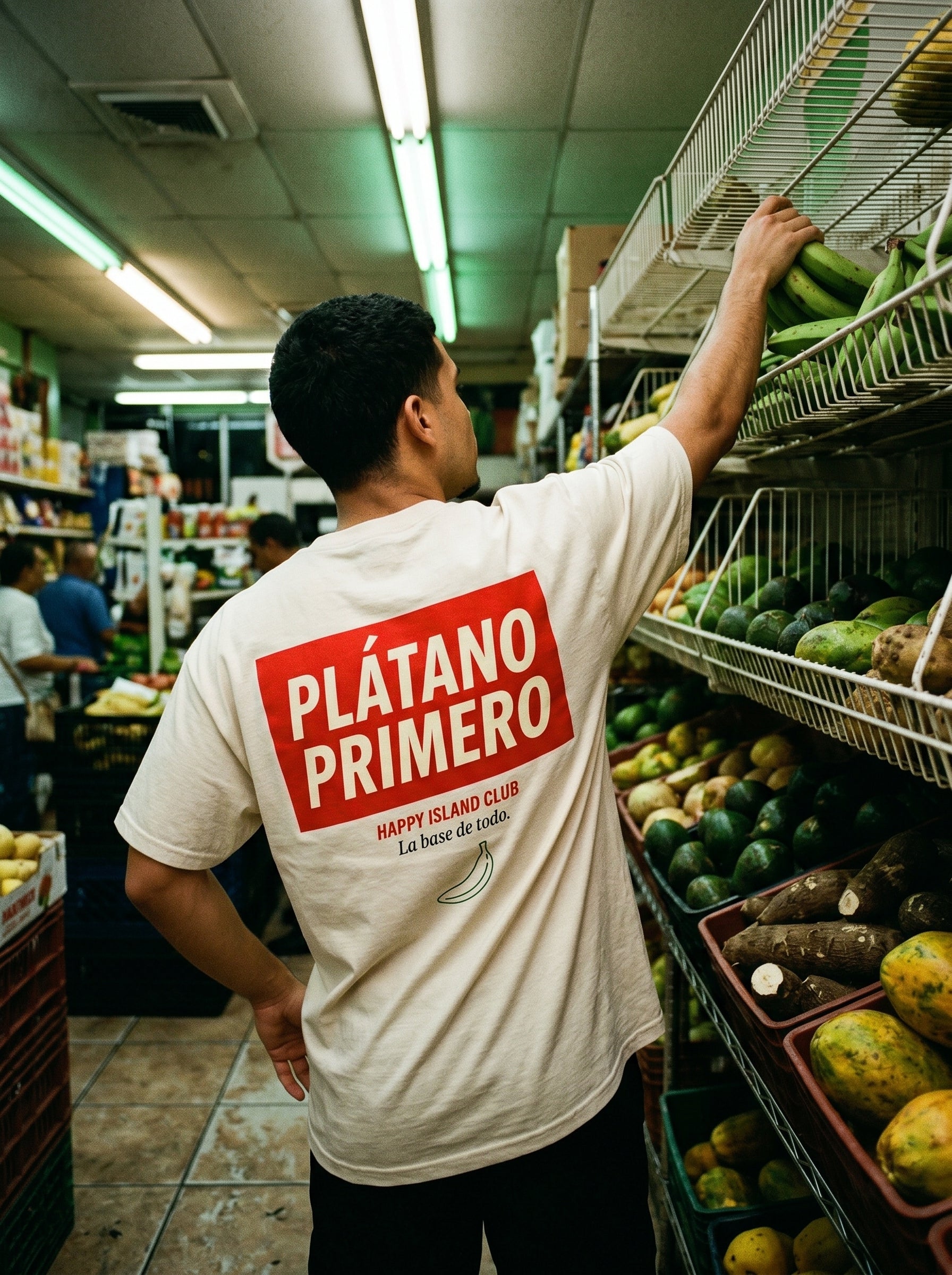 PLÁTANO PRIMERO — model mockup