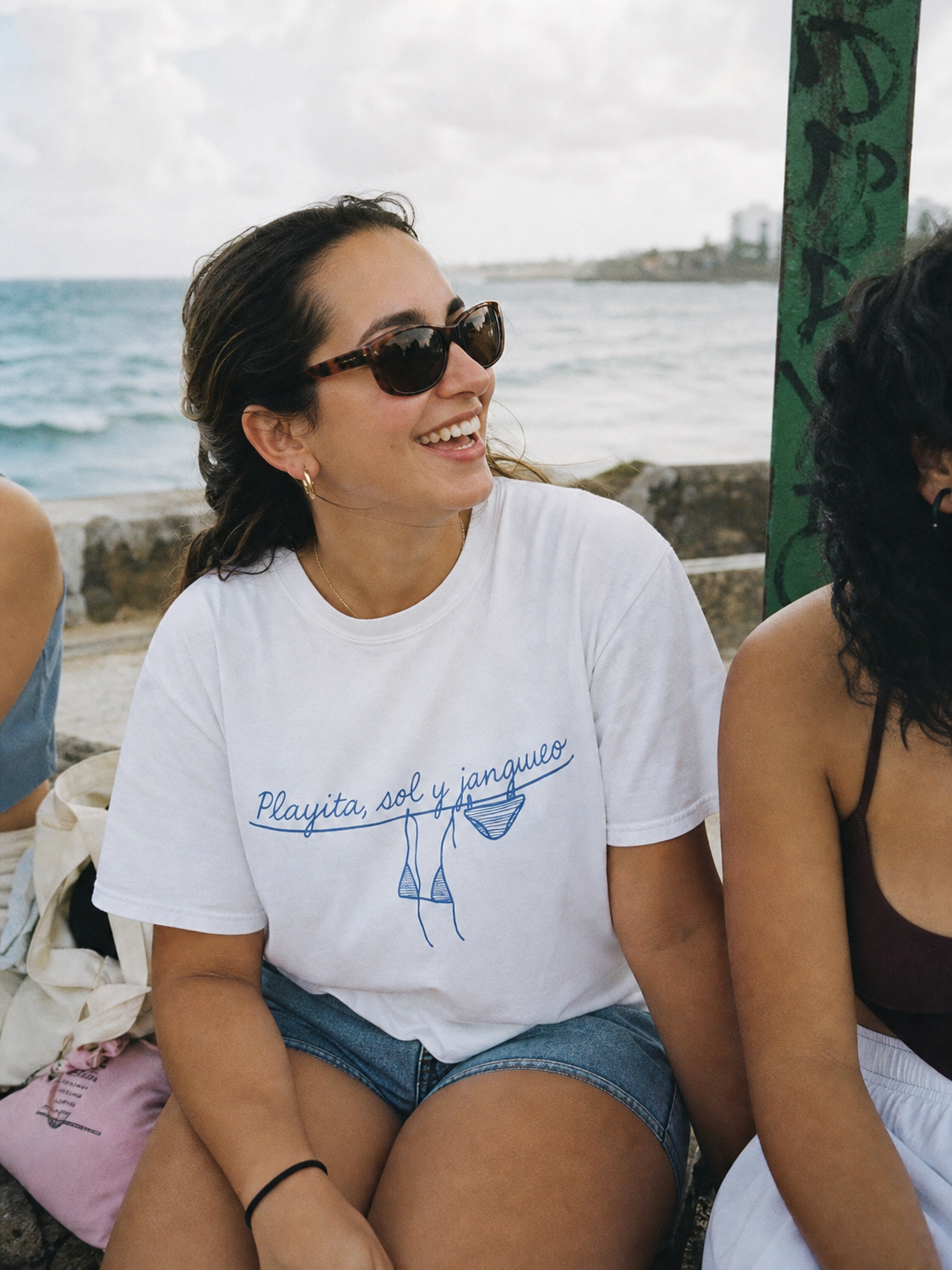 Playita, Sol y Jangueo T-Shirt lifestyle photo