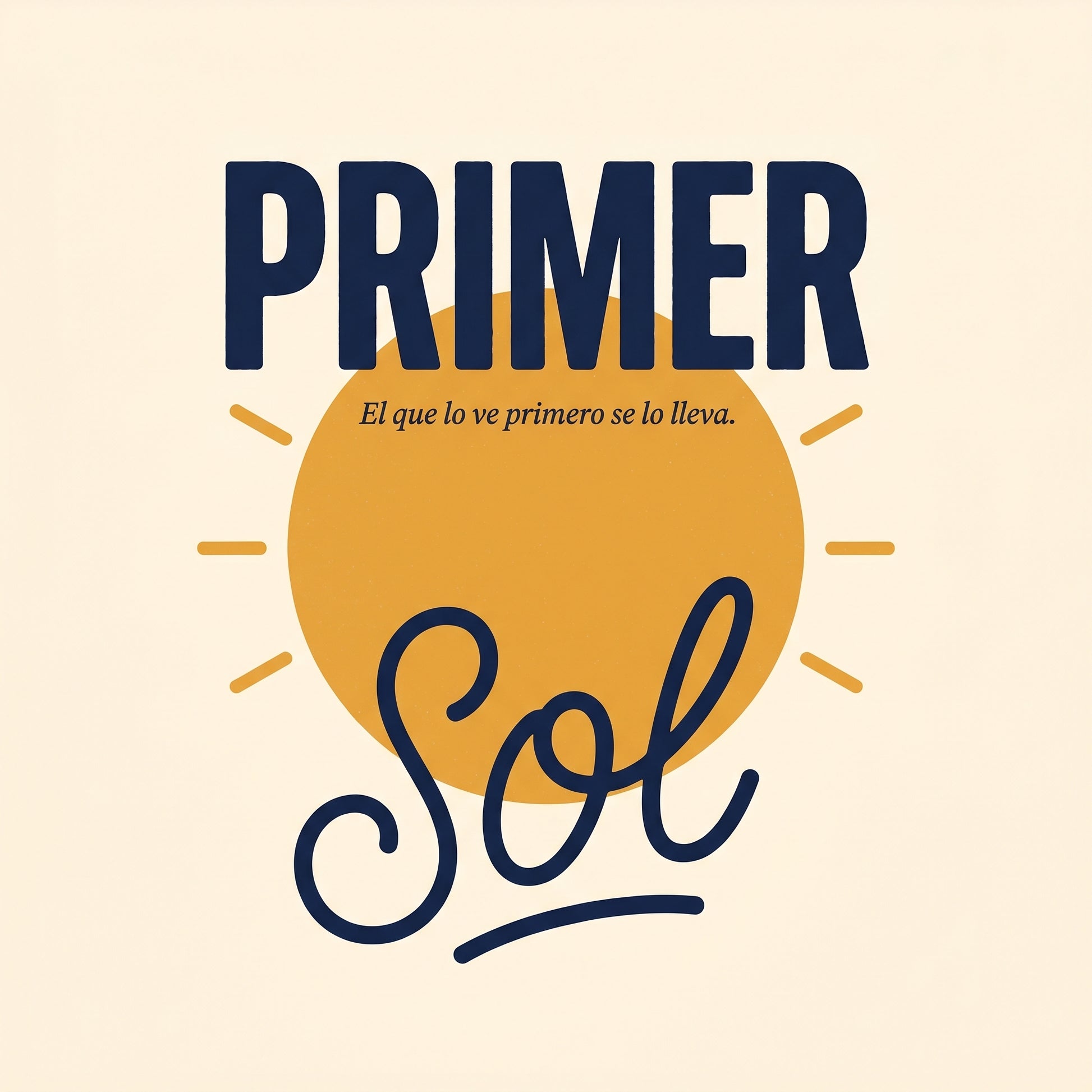 PRIMER SOL — design