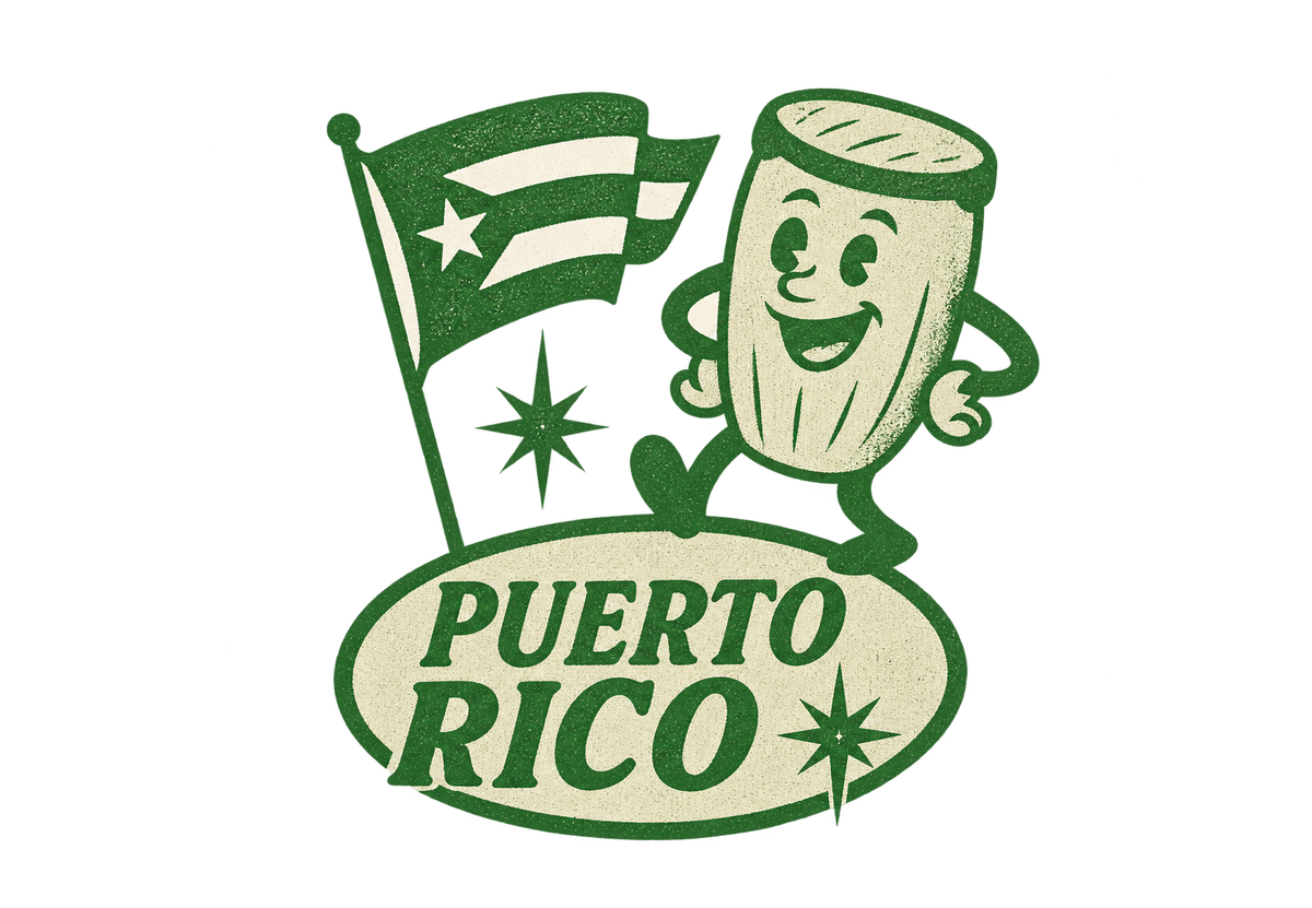 Puerto Rico Pride T-Shirt standalone design