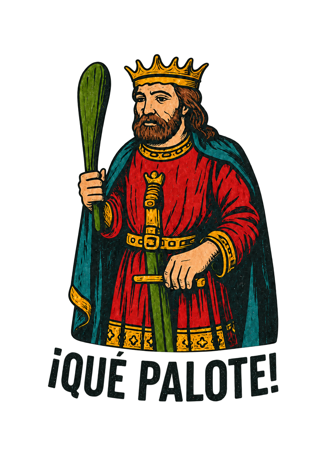 ¡QUÉ PALOTE! standalone design