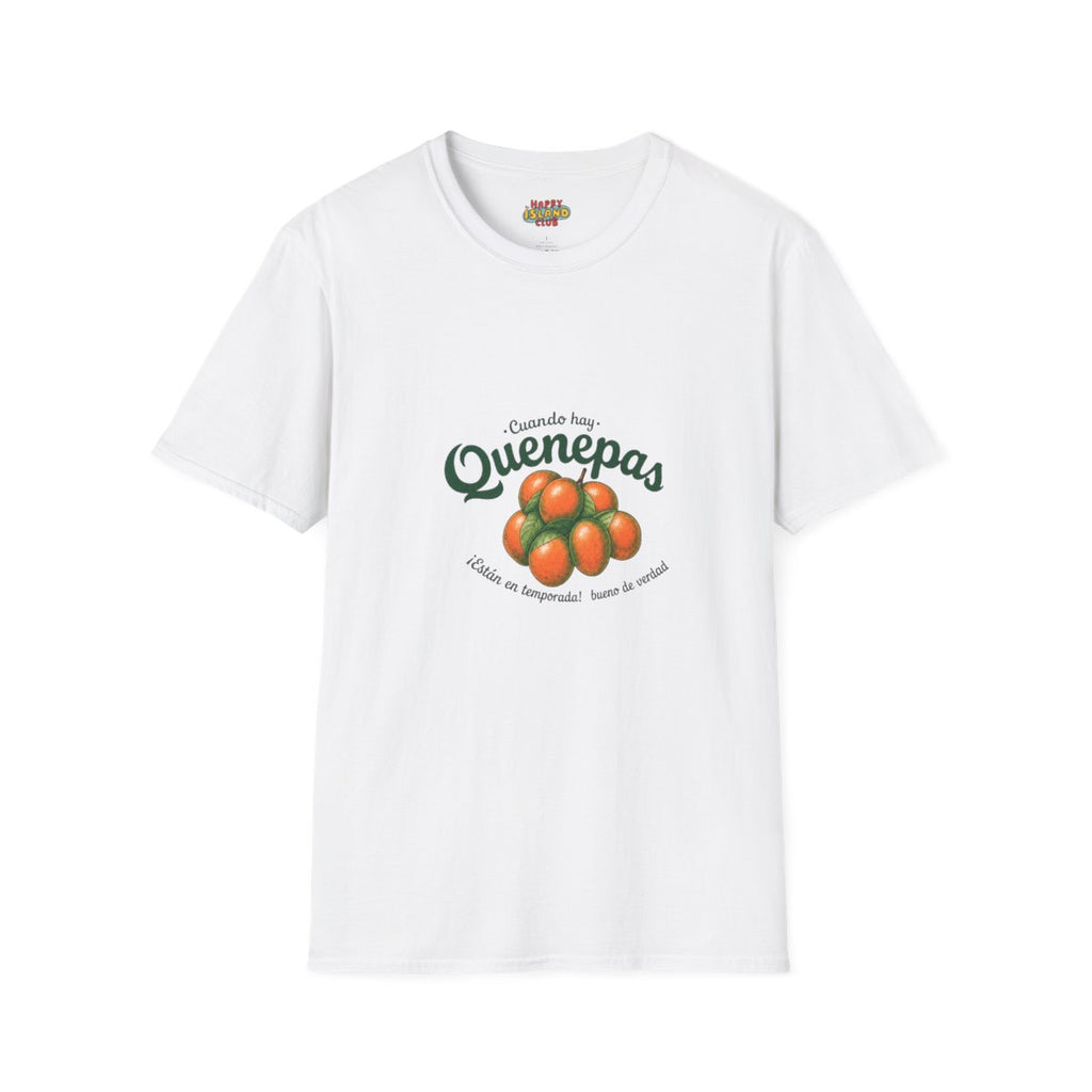 Front view of Quenepas Seasonal T-Shirt on a clean background