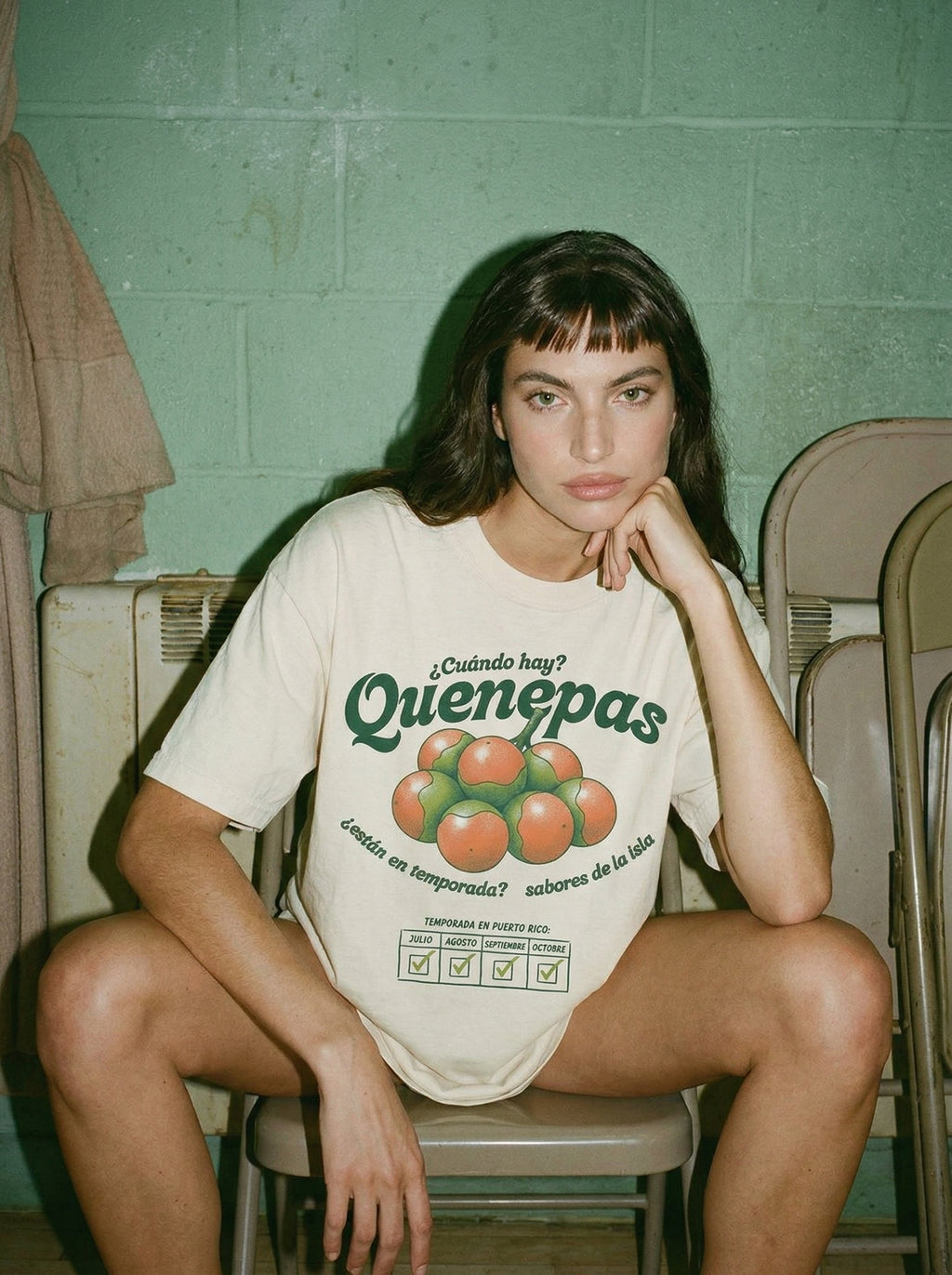 Quenepas Seasonal T-Shirt — quenepas-seasonal-t-shirt-lifestyle-a-low-slouch-brood