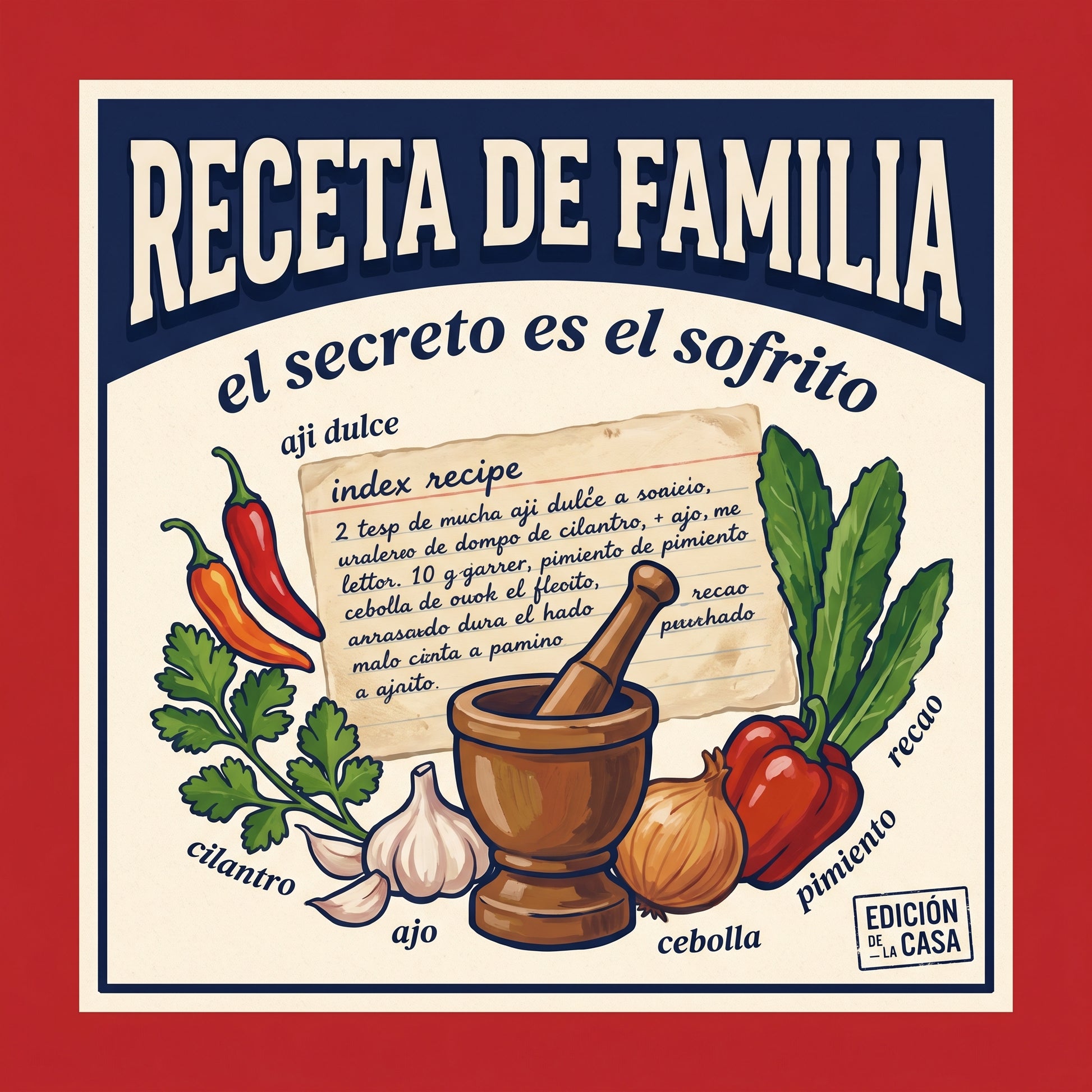 RECETA DE FAMILIA — design