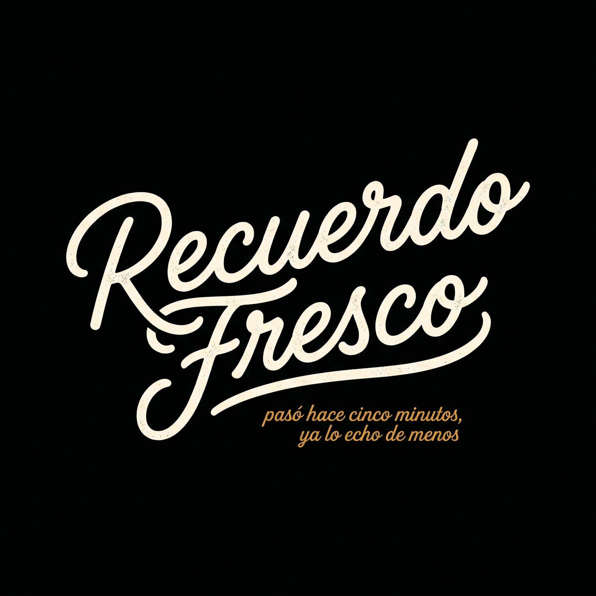 RECUERDO FRESCO — design