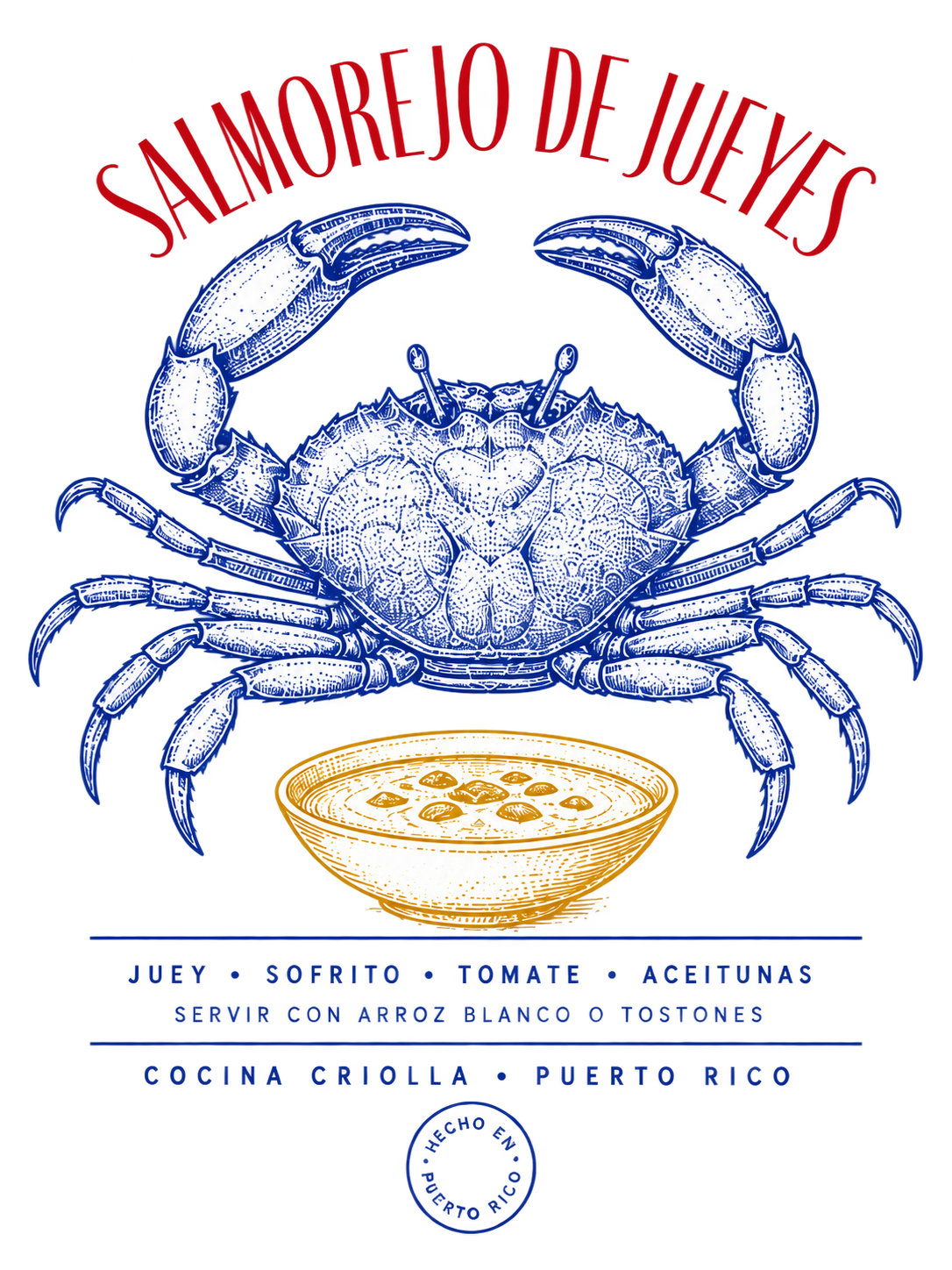 Salmorejo de Jueyes transparent back artwork