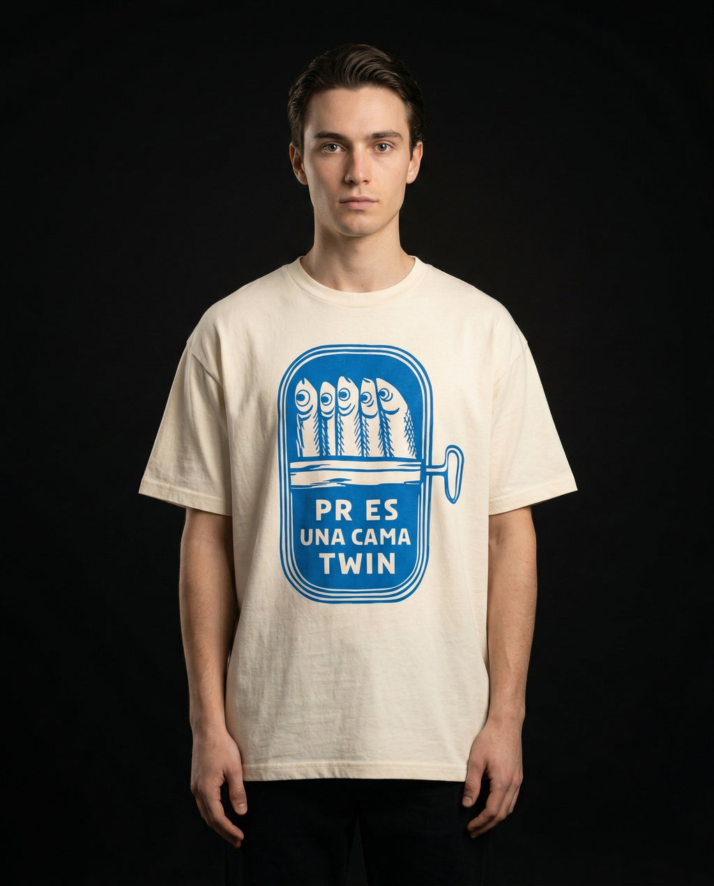 Sardine Can Humor T-Shirt — sardine-can-humor-t-shirt-studio-01-full