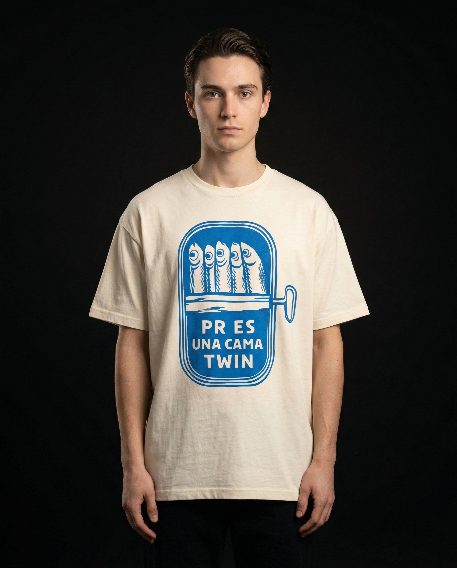 Sardine Can Humor T-Shirt — sardine-can-humor-t-shirt-studio-01-full