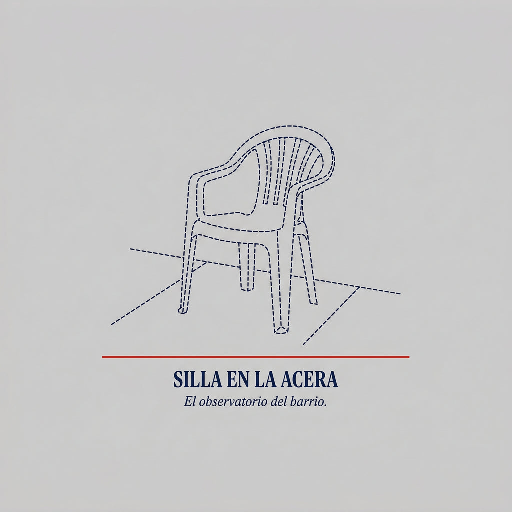 SILLA EN LA ACERA