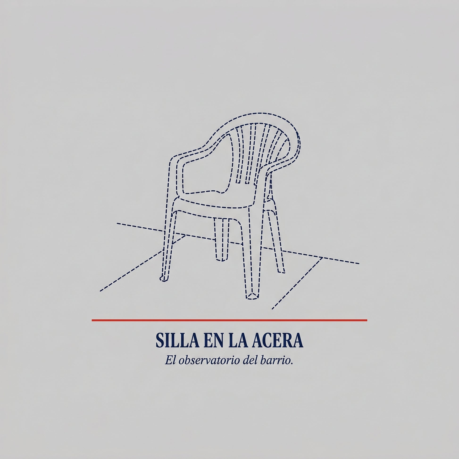 SILLA EN LA ACERA