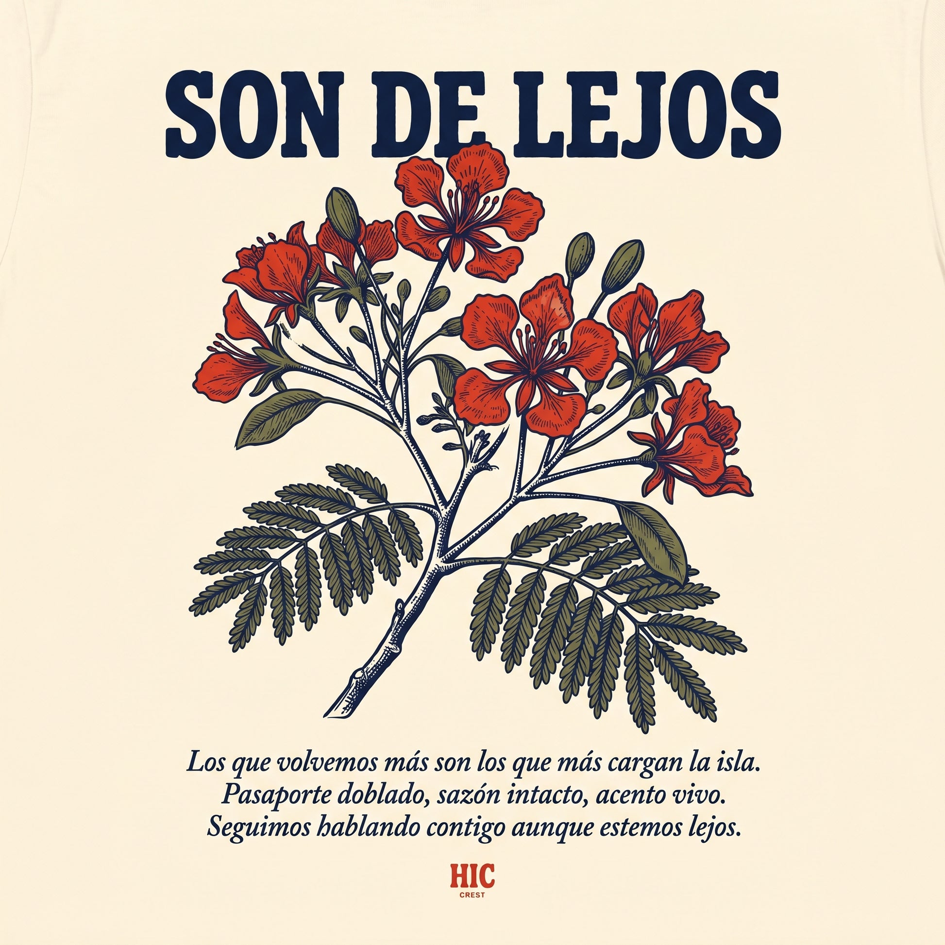 SON DE LEJOS — design