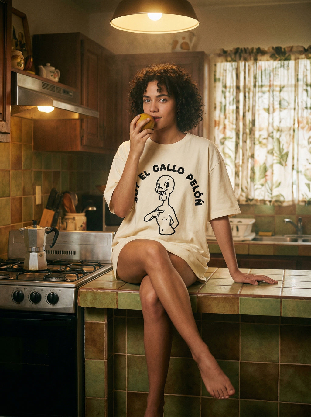 Soy el Gallo Pelón — soy-el-gallo-pel-n-lifestyle-a-kitchen-counter-perch