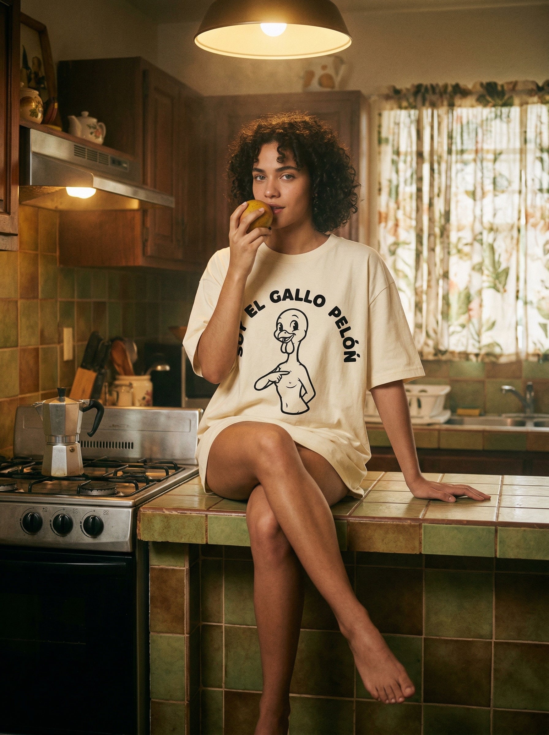 Soy el Gallo Pelón — soy-el-gallo-pel-n-lifestyle-a-kitchen-counter-perch