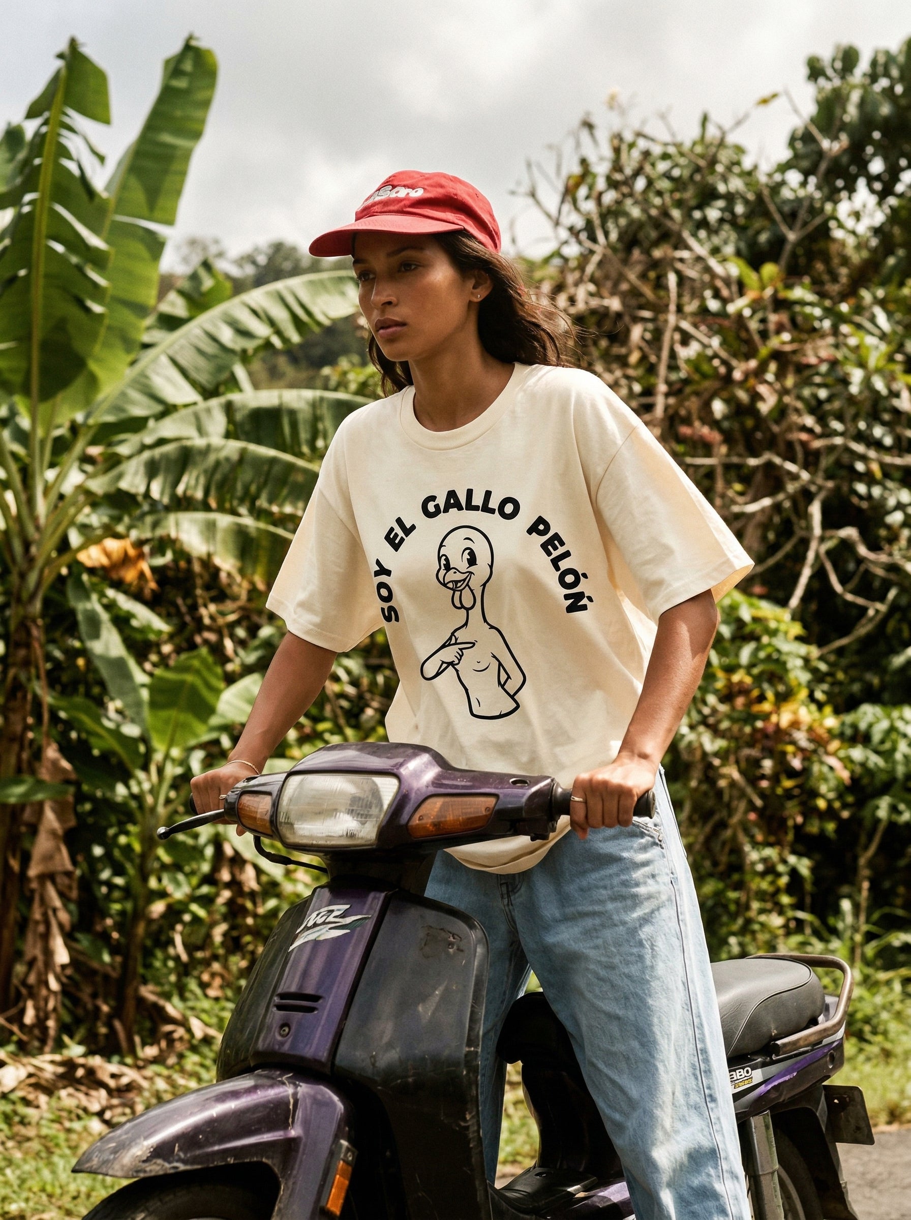 Soy el Gallo Pelón — soy-el-gallo-pel-n-lifestyle-b-bent-over-bars-mid-ride